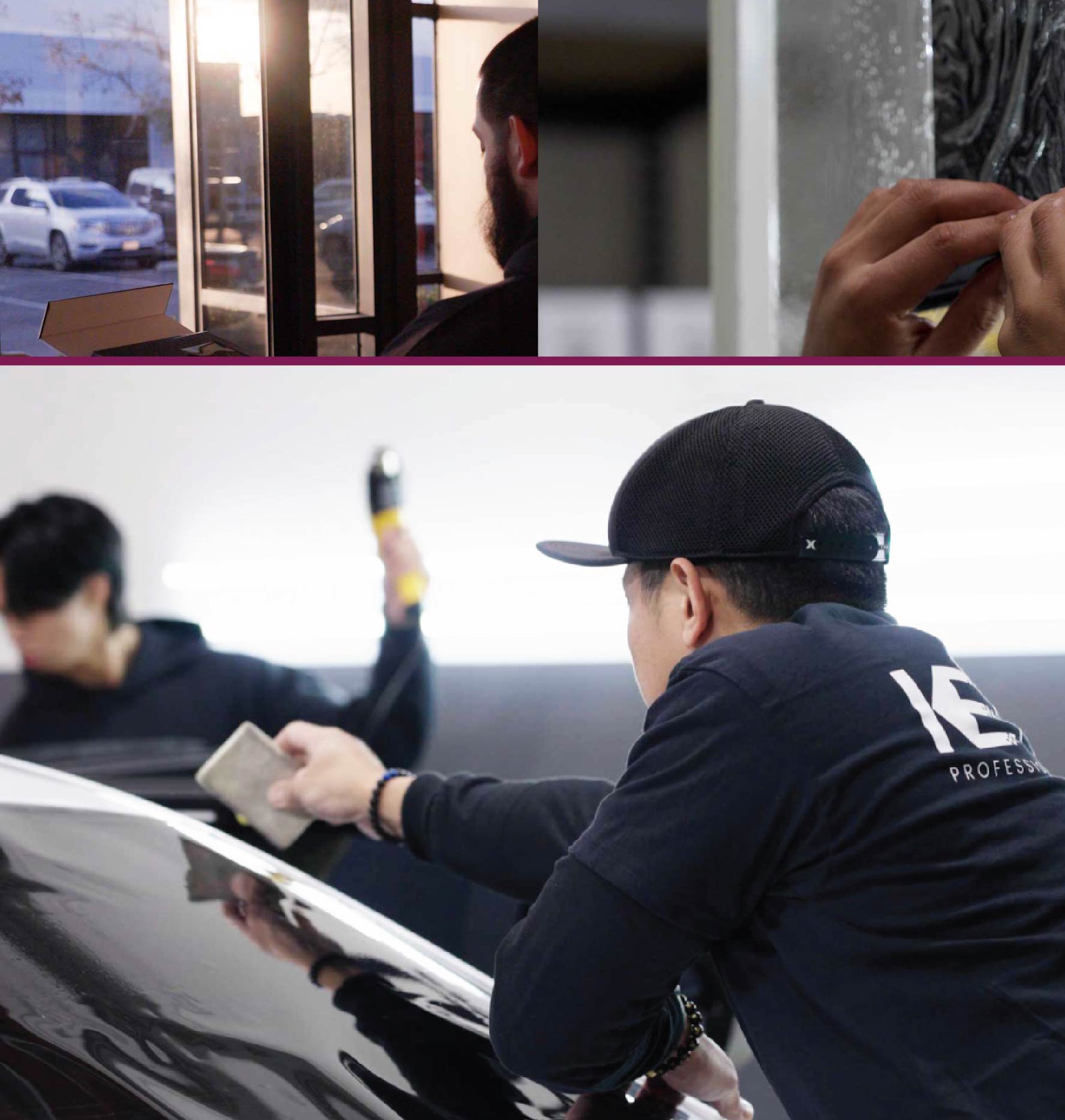 Car Window Tinting Specialists at Work in Alabama