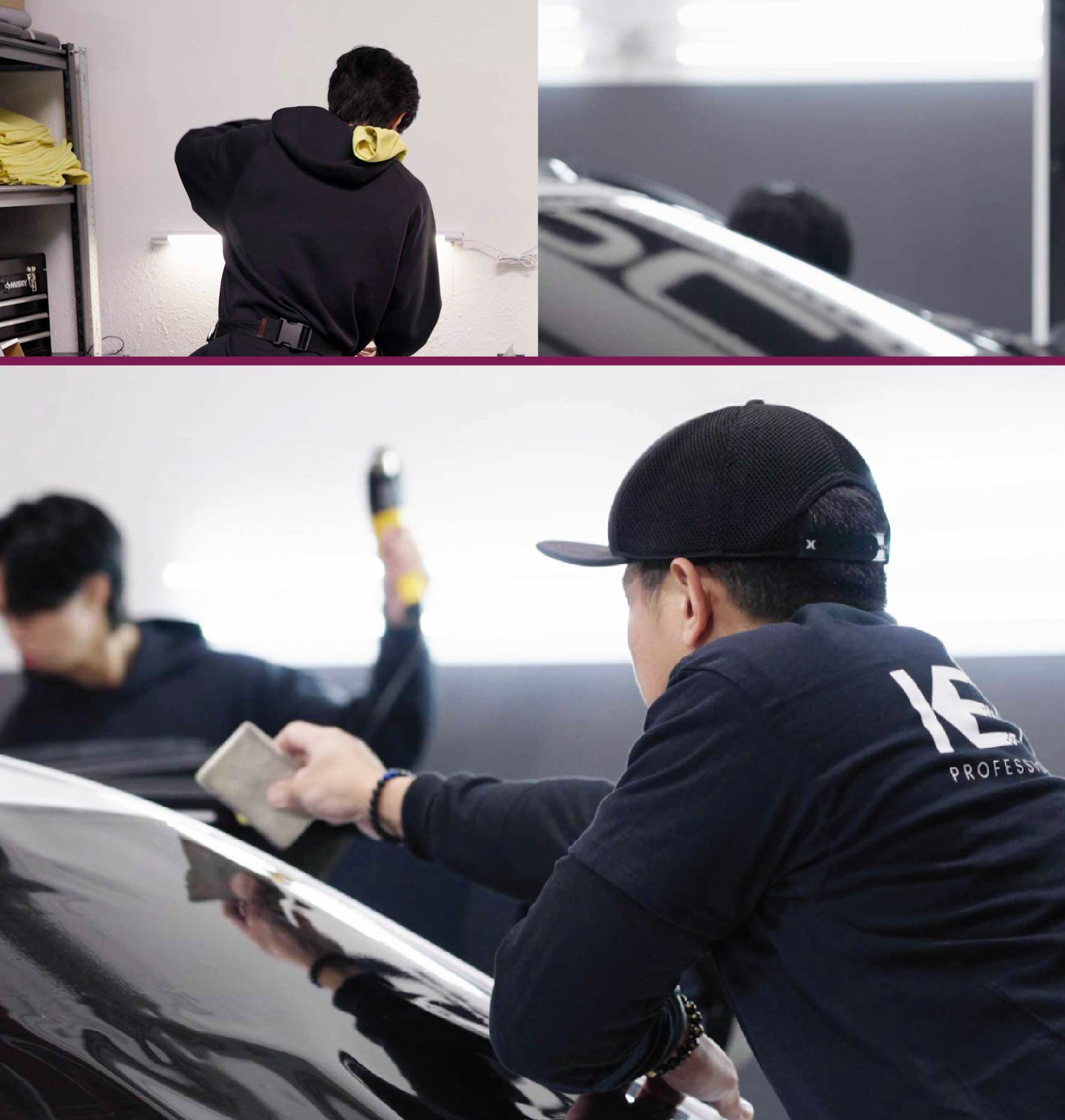 Car Window Tinting Specialists at Work in Alaska