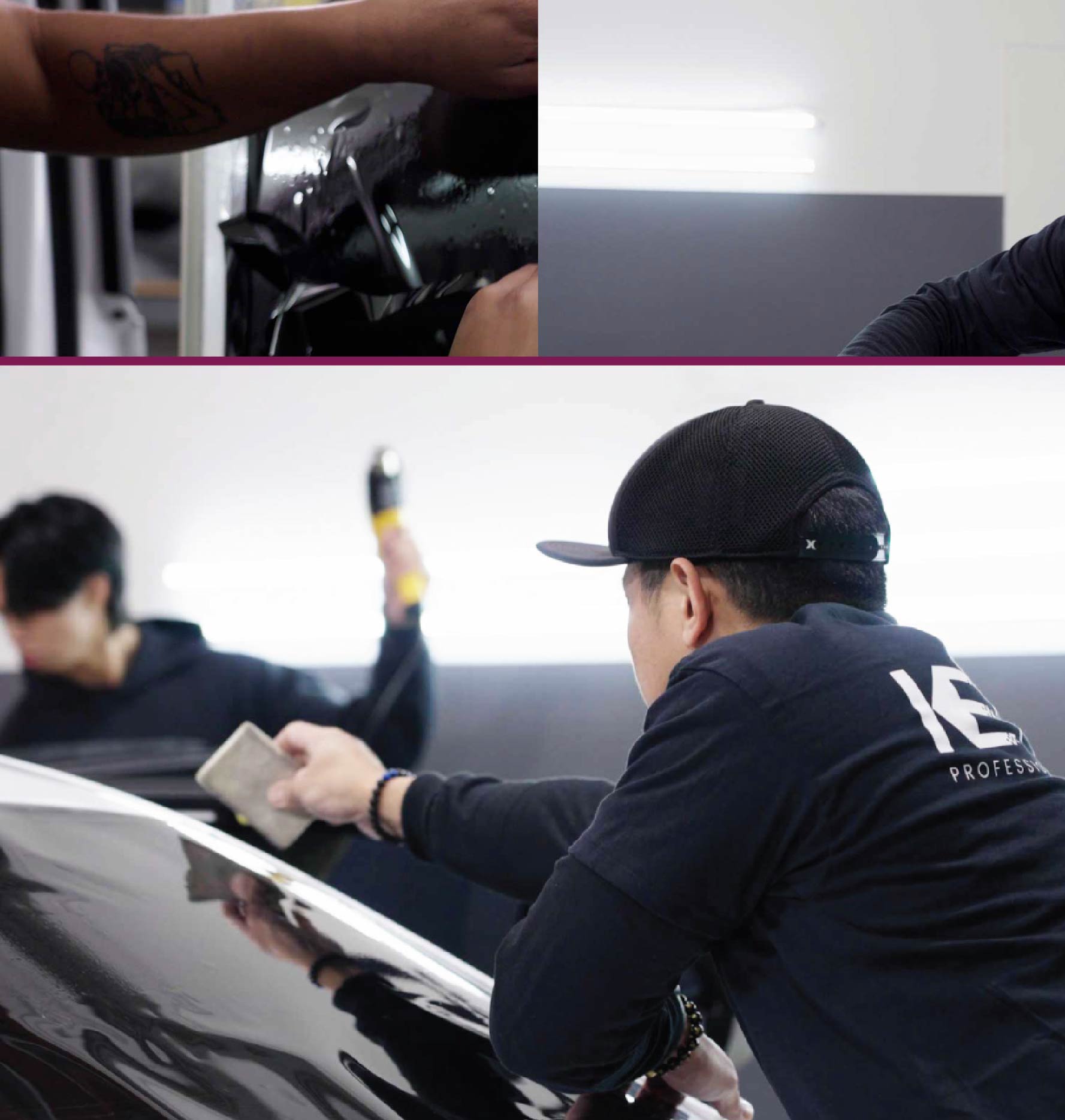 Car Window Tinting Specialists at Work in Florida