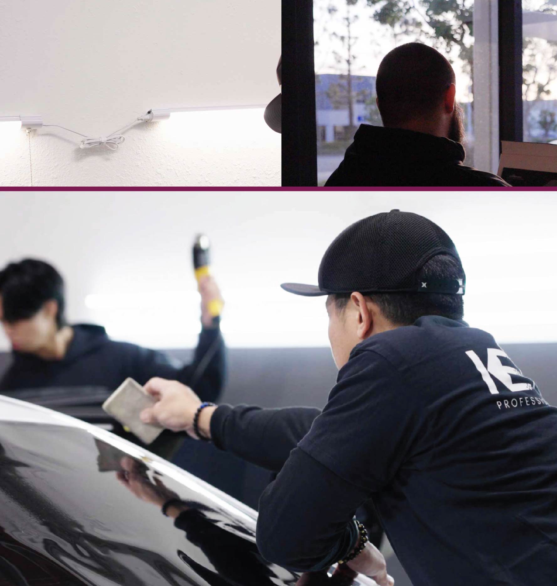 Car Window Tinting Specialists at Work in Kansas
