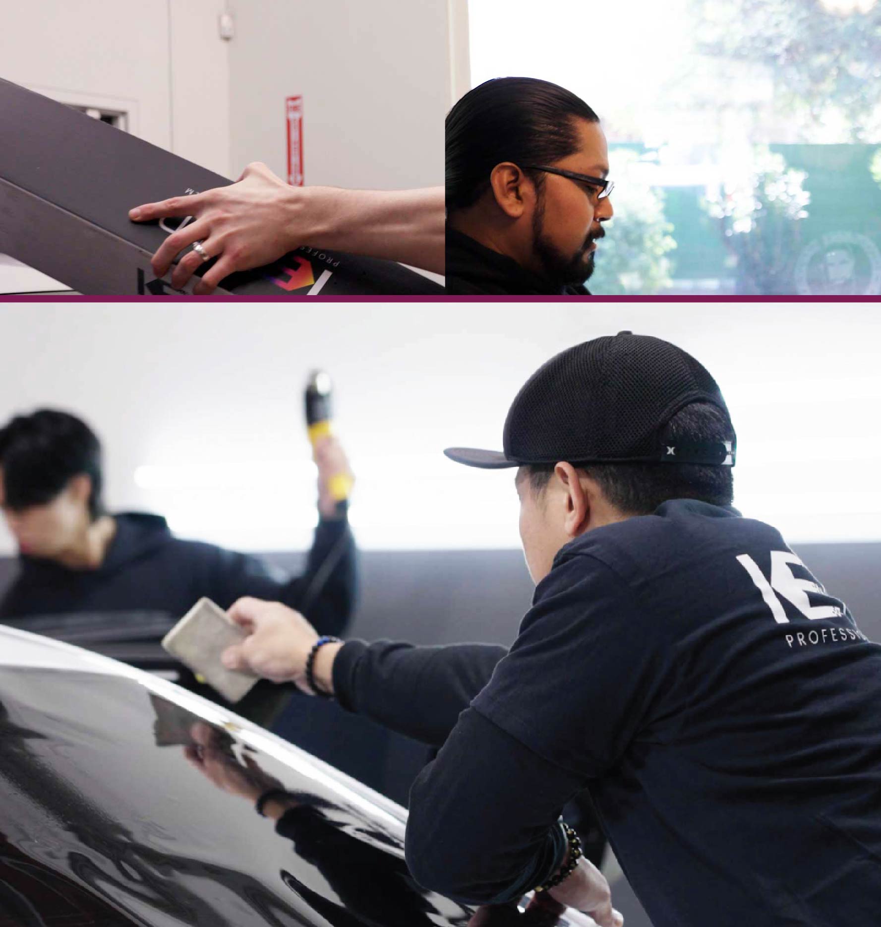 Car Window Tinting Specialists at Work in Maryland