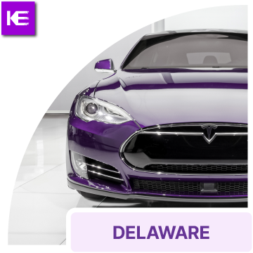 Professional Tesla Window Tinting Delaware Specialist in Action