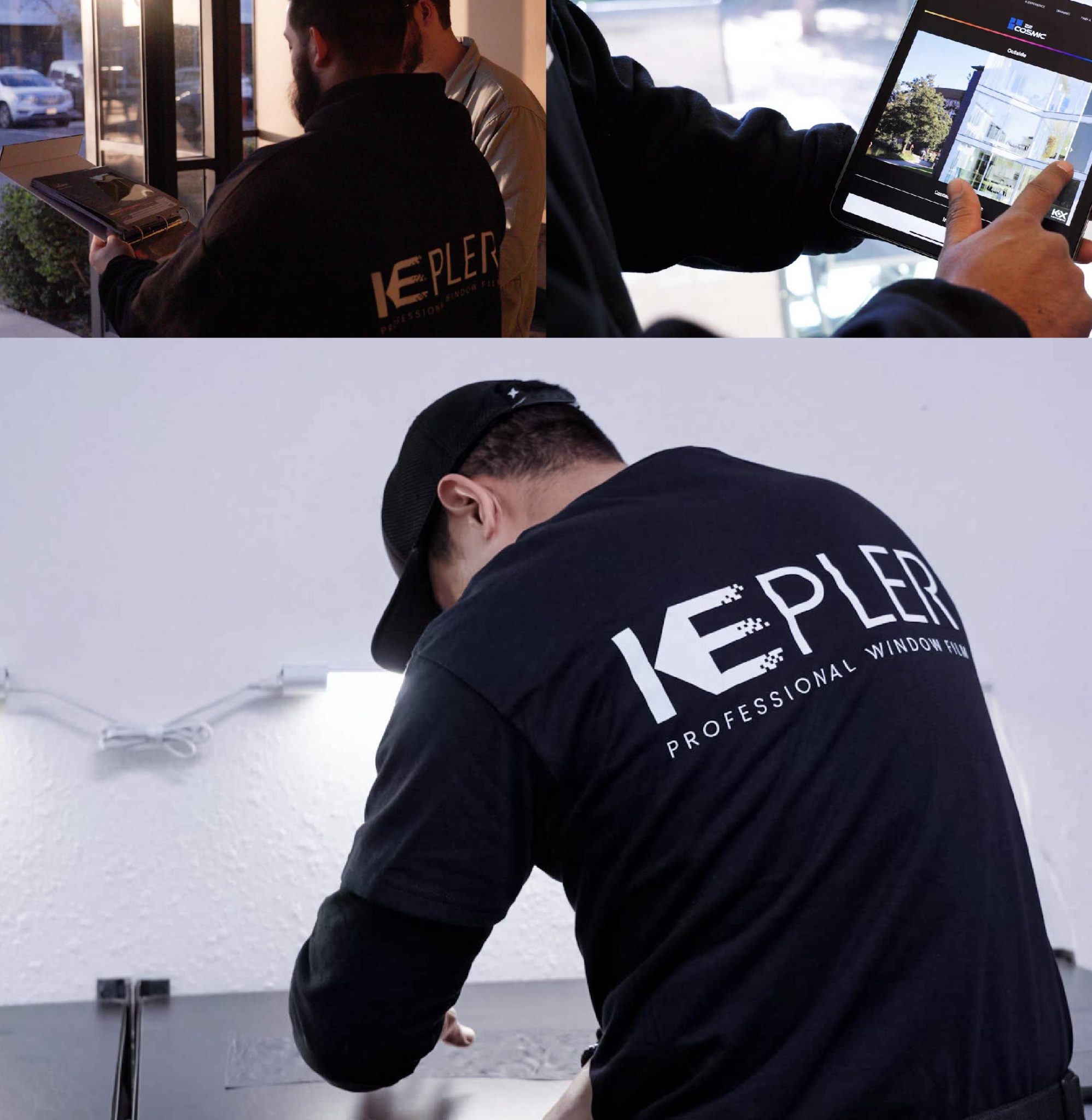 Kepler Specialist Installing Security Window Film in Arizona
