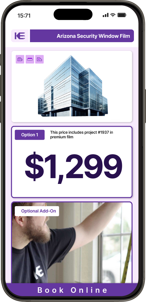 Get Security Window Film Pricing on Your Phone in Arizona