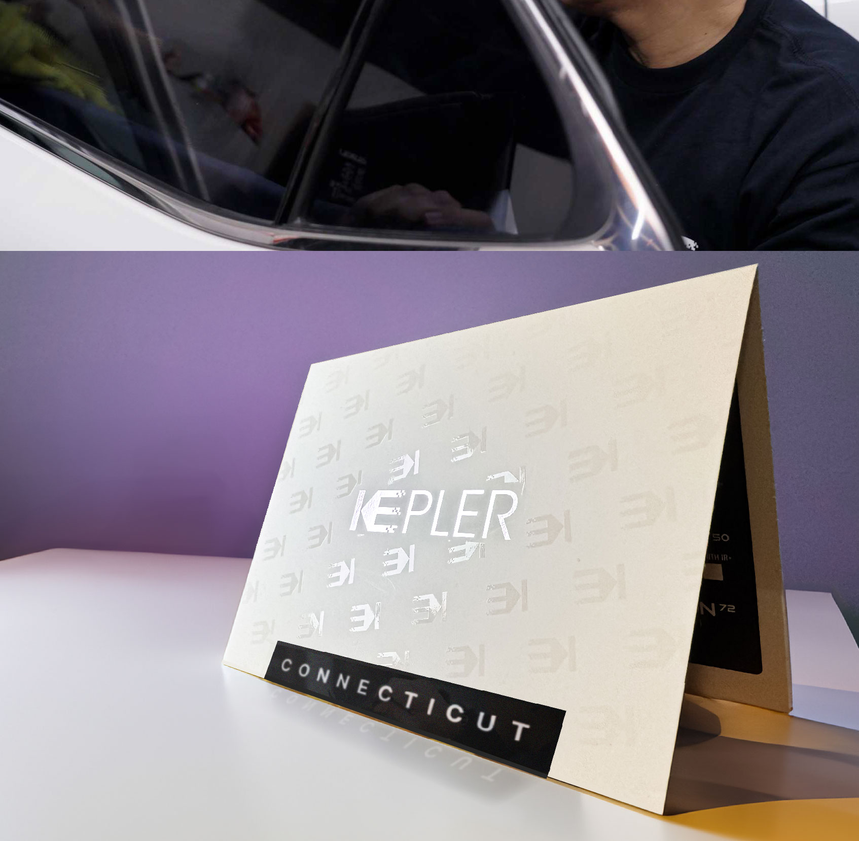 Kepler Home Window Tinting Warranty Card for Connecticut