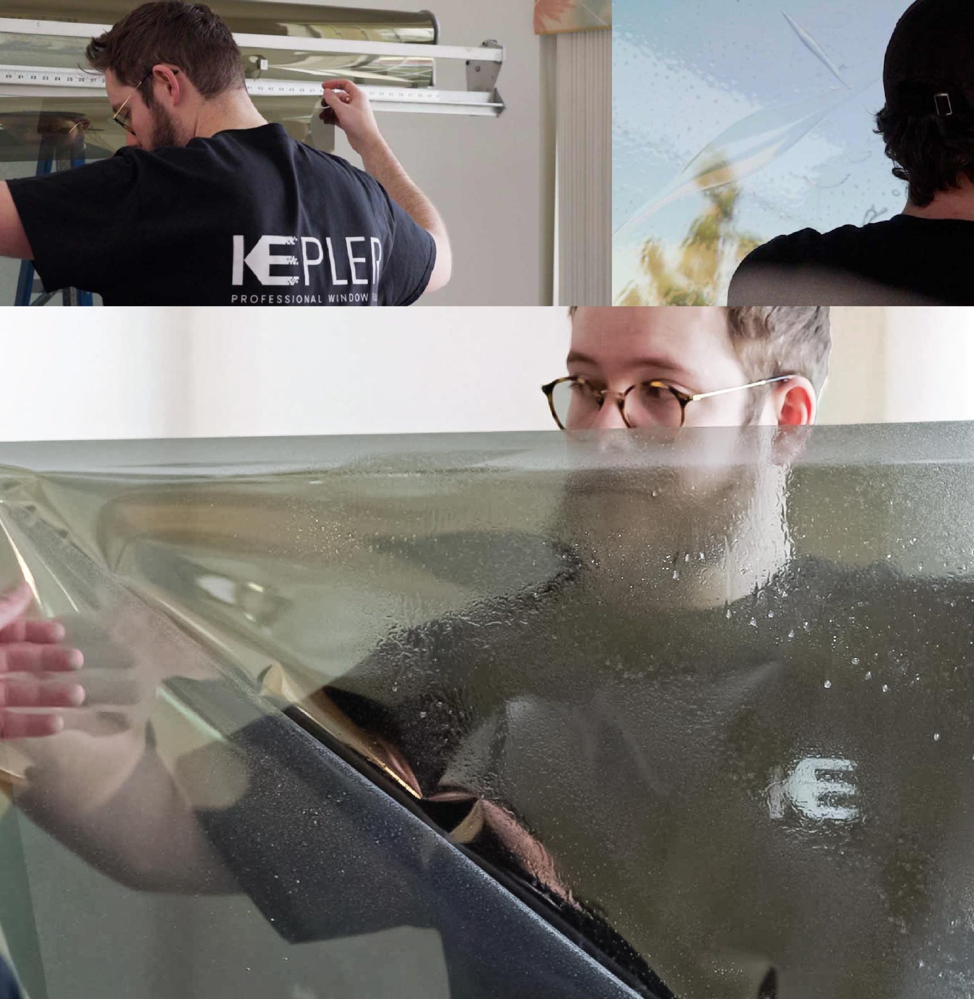 Kepler Specialist Performing Home Window Tinting in Florida