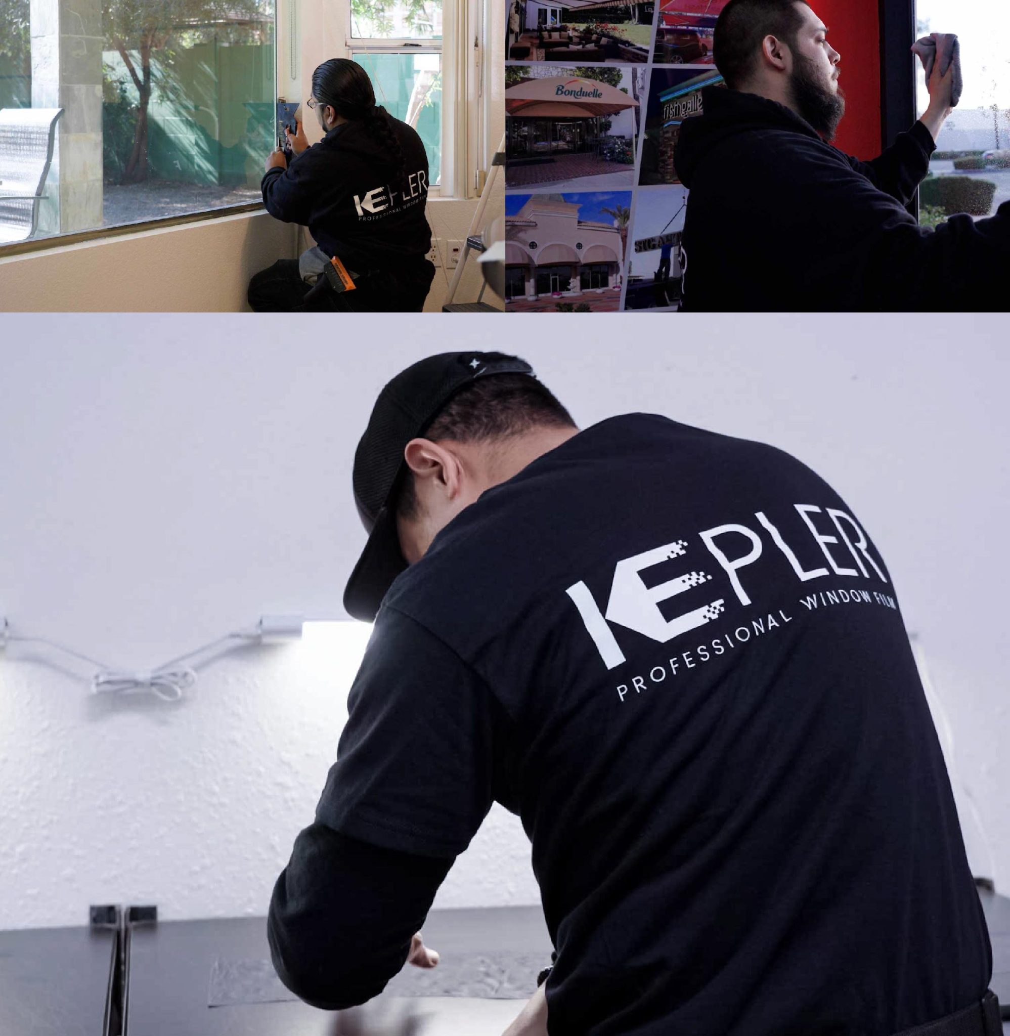 Kepler Specialist Installing Security Window Film in Illinois