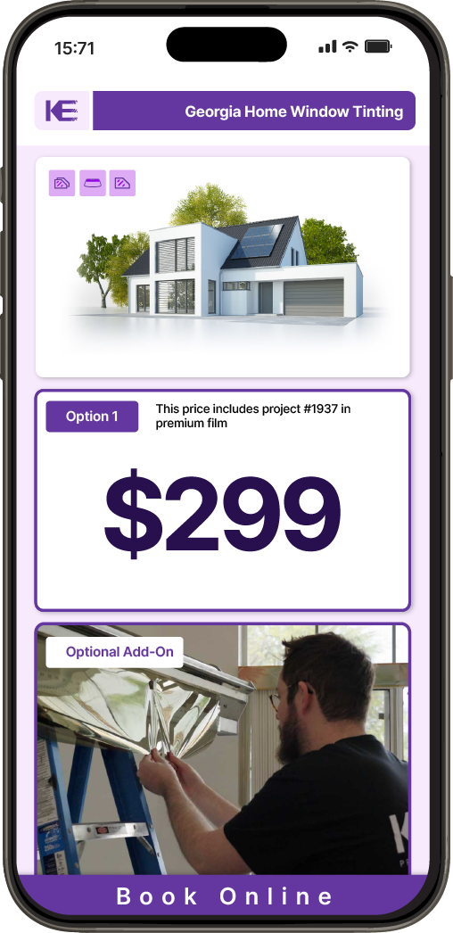 View Detailed Home Window Tinting Pricing in Georgia