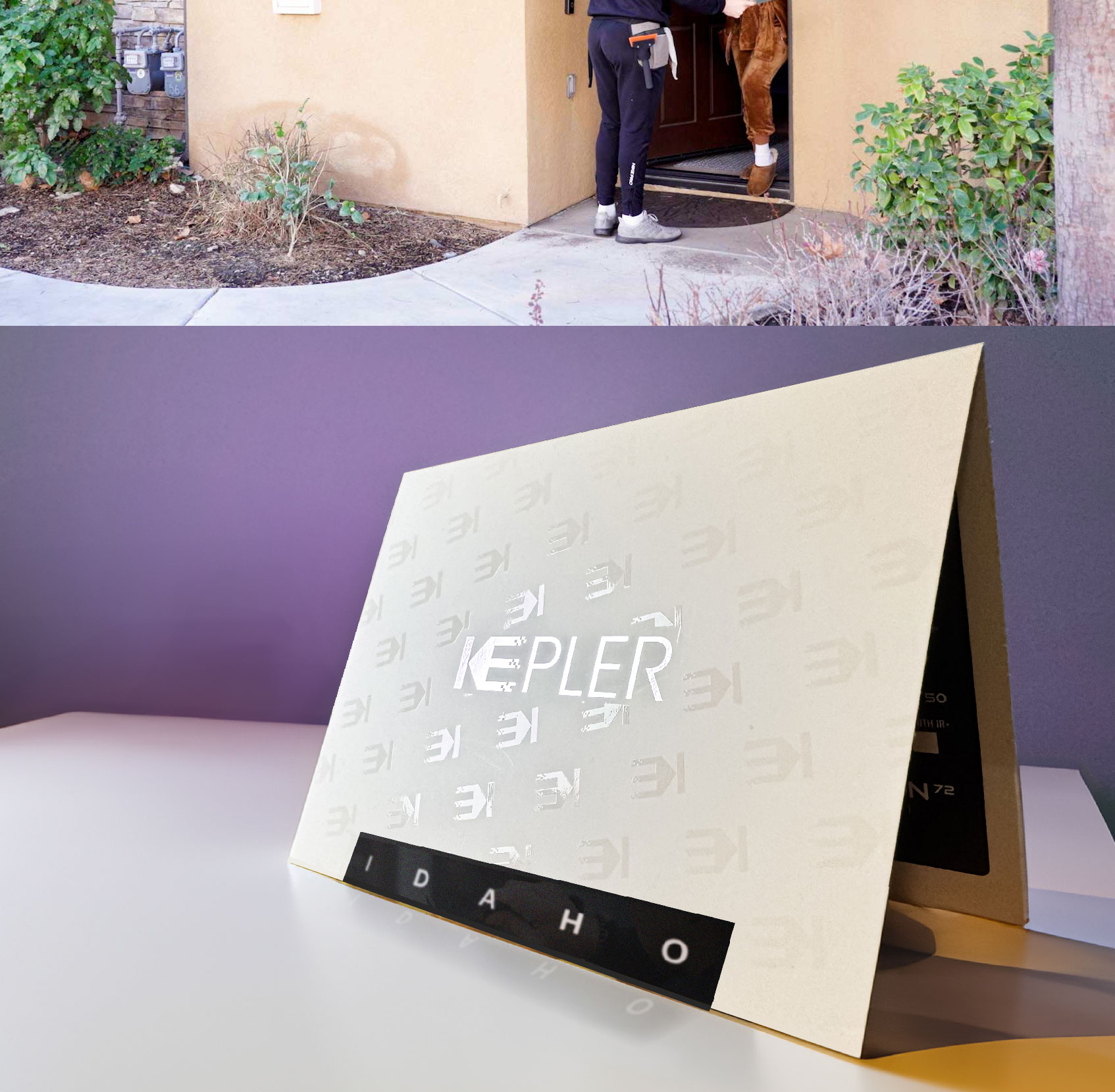 Kepler Home Window Tinting Warranty Card for Idaho