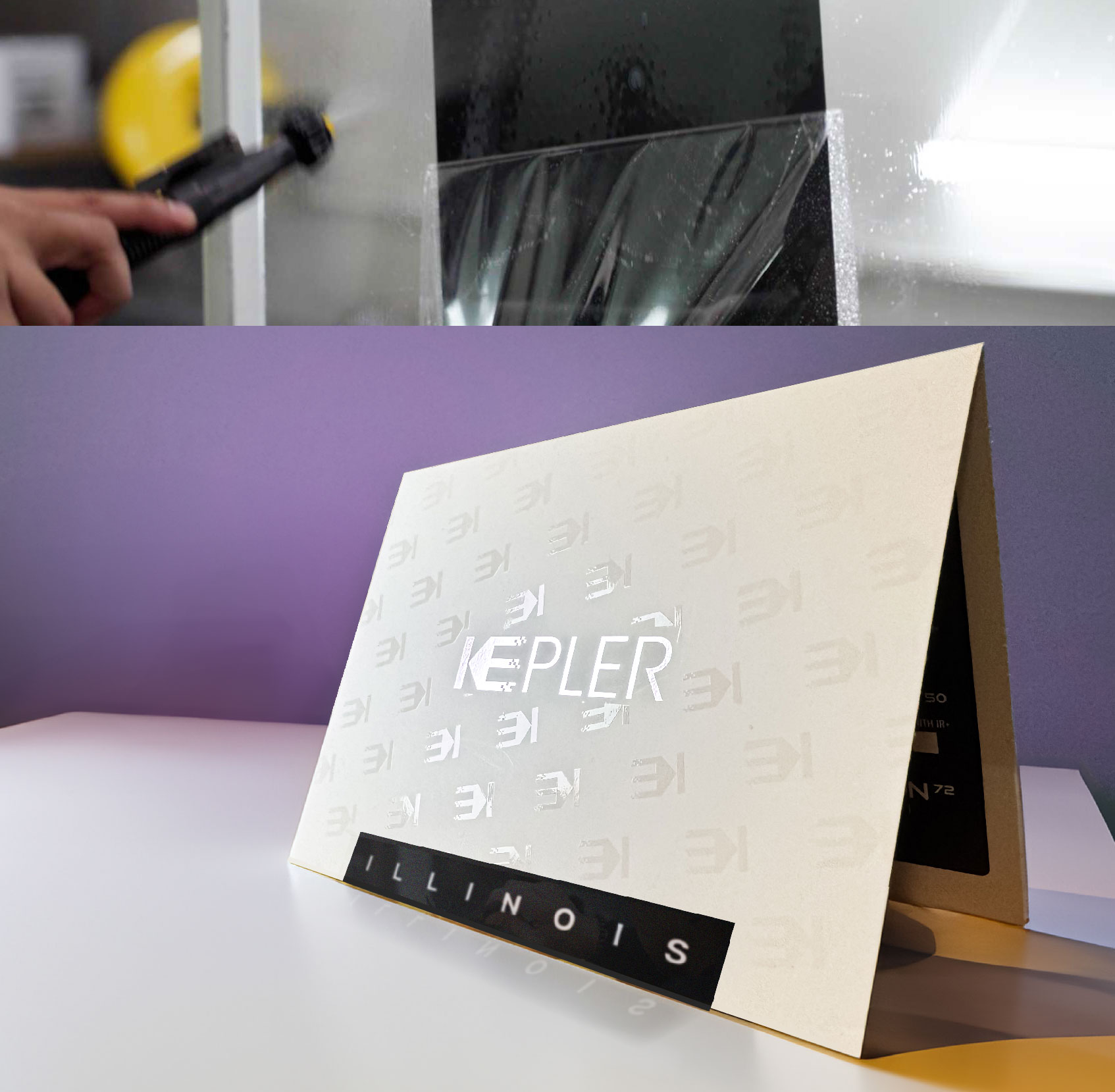 Kepler Home Window Tinting Warranty Card for Illinois