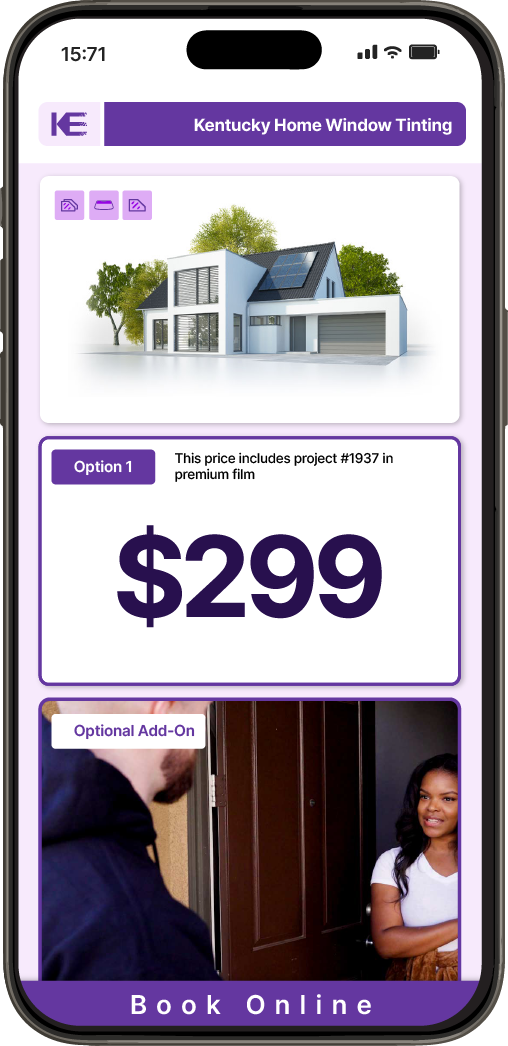 View Detailed Home Window Tinting Pricing in Kentucky