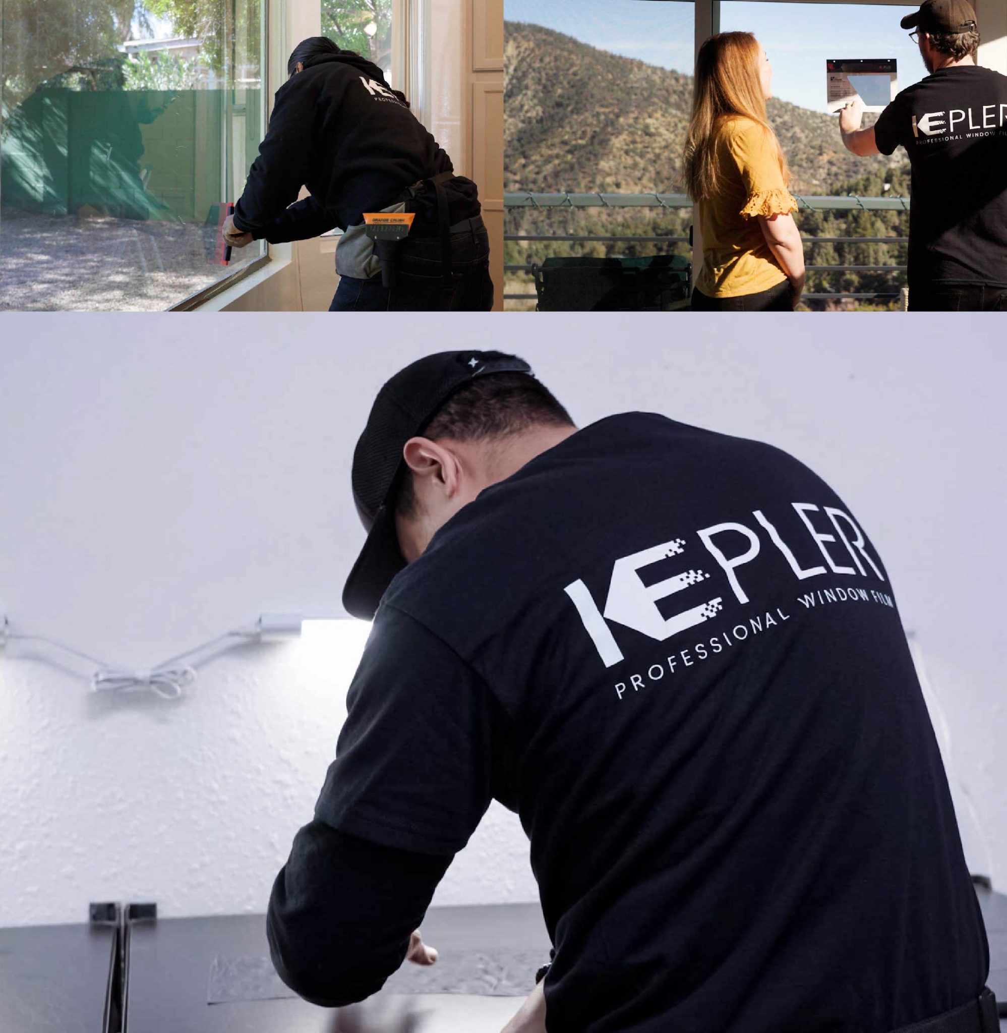 Kepler Specialist Installing Security Window Film in South Dakota