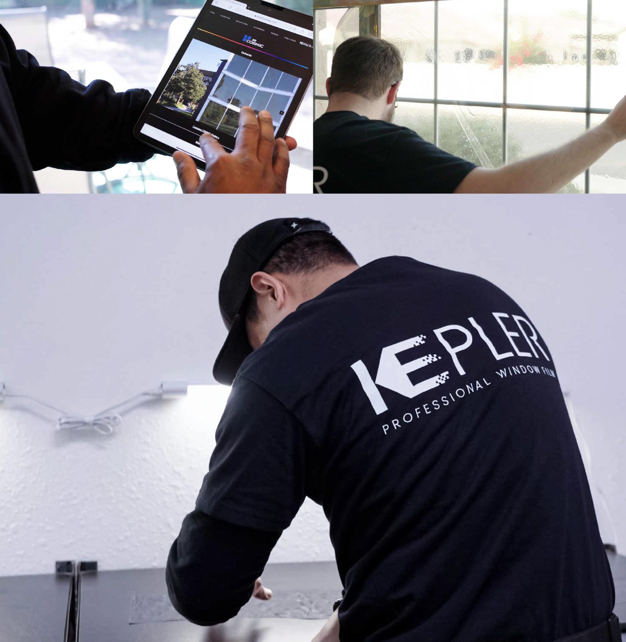 Kepler Specialist Installing Security Window Film in Texas