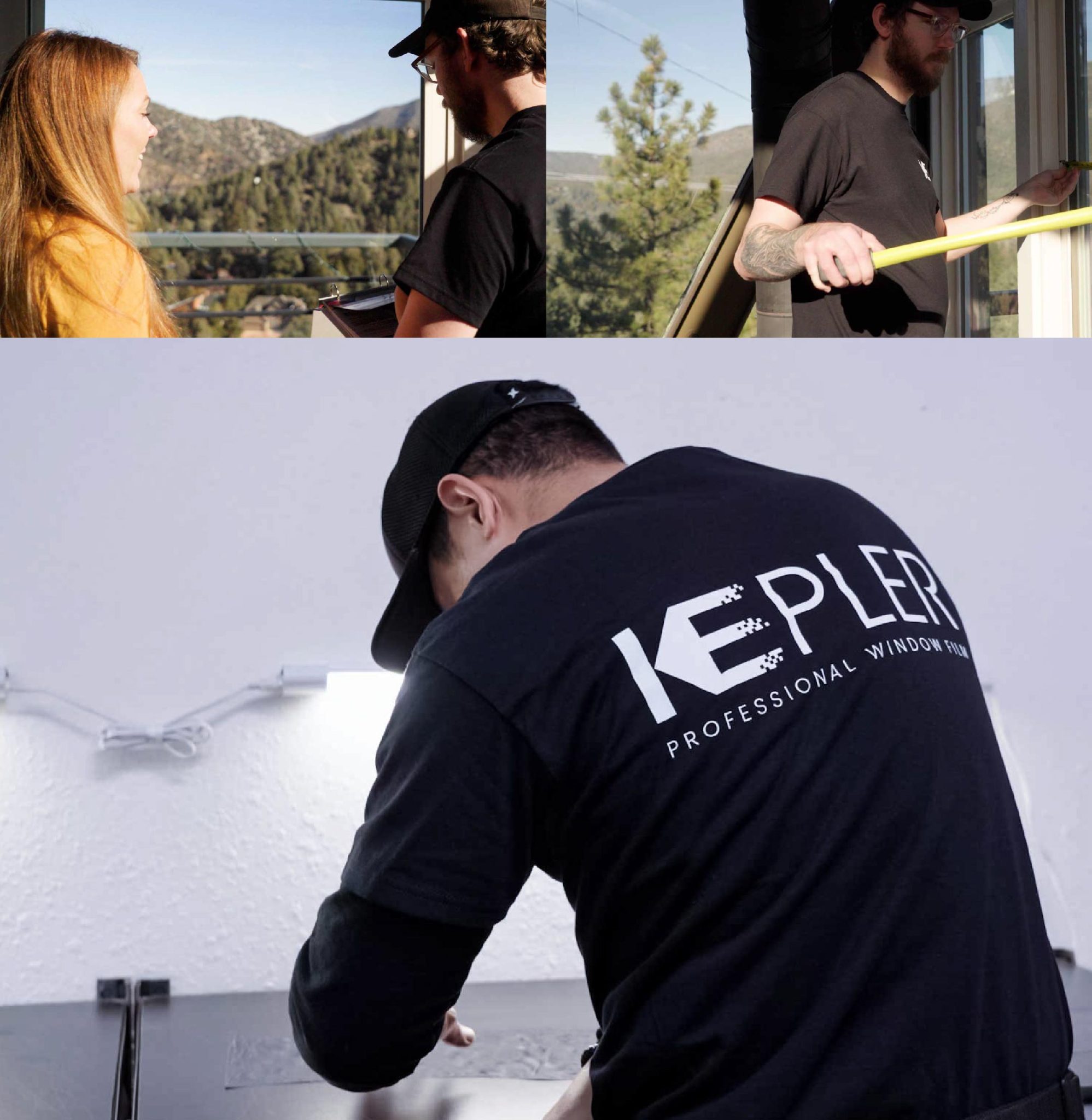 Kepler Specialist Installing Security Window Film in Vermont