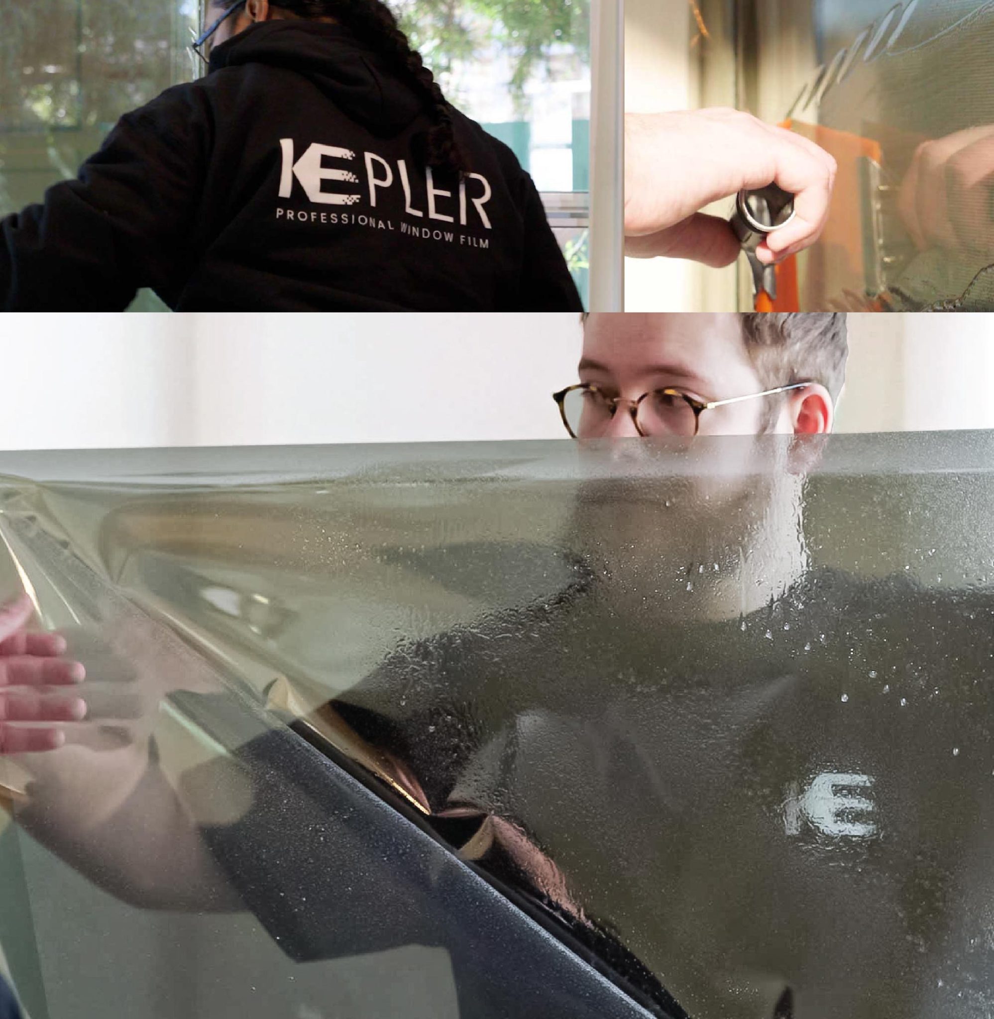 Kepler Specialist Performing Home Window Tinting in Oklahoma
