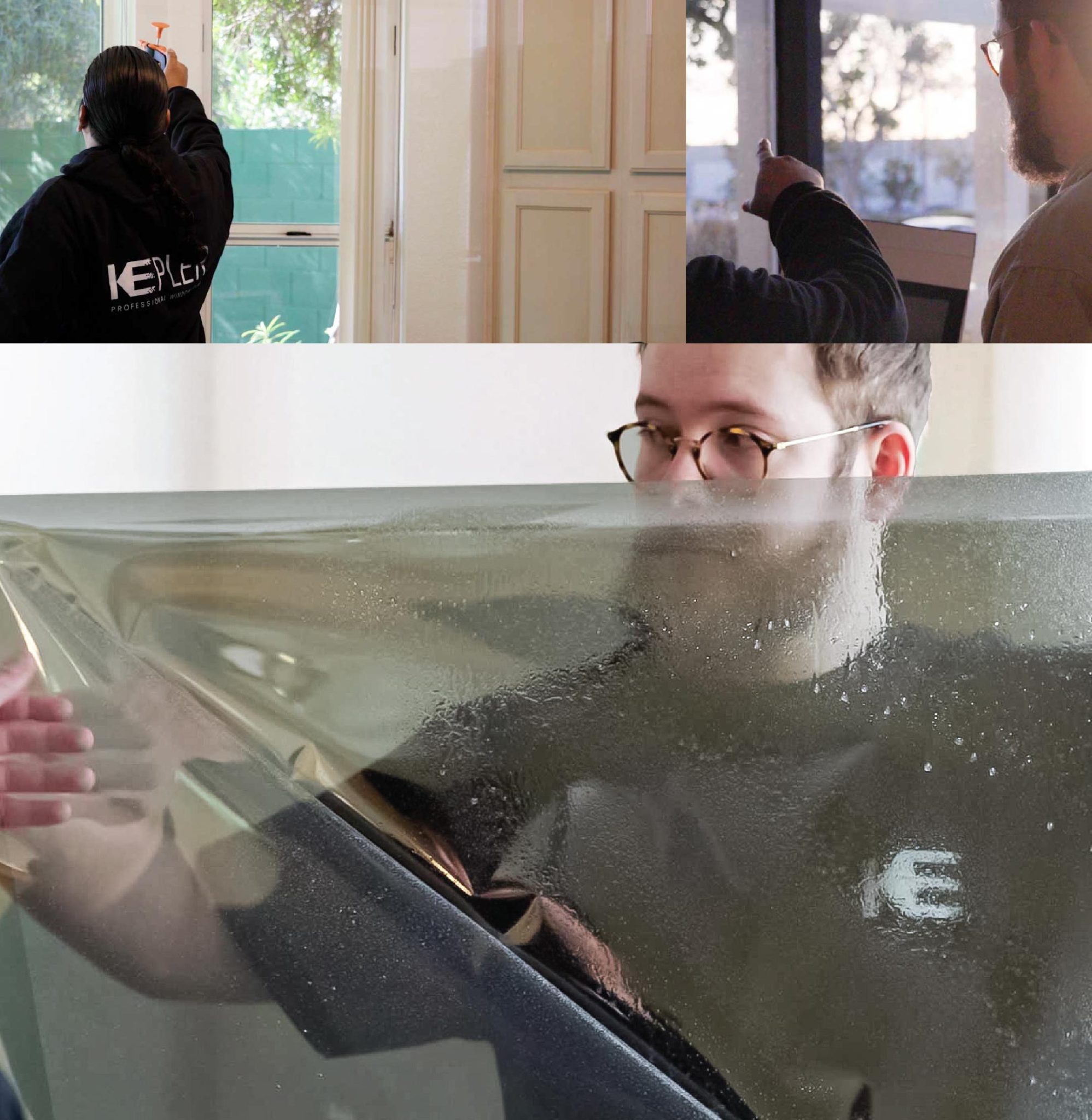 Kepler Specialist Performing Home Window Tinting in South Carolina