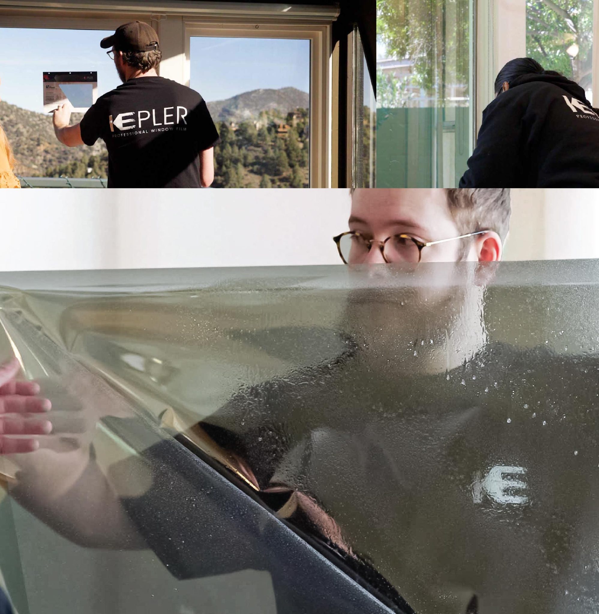 Kepler Specialist Performing Home Window Tinting in South Dakota