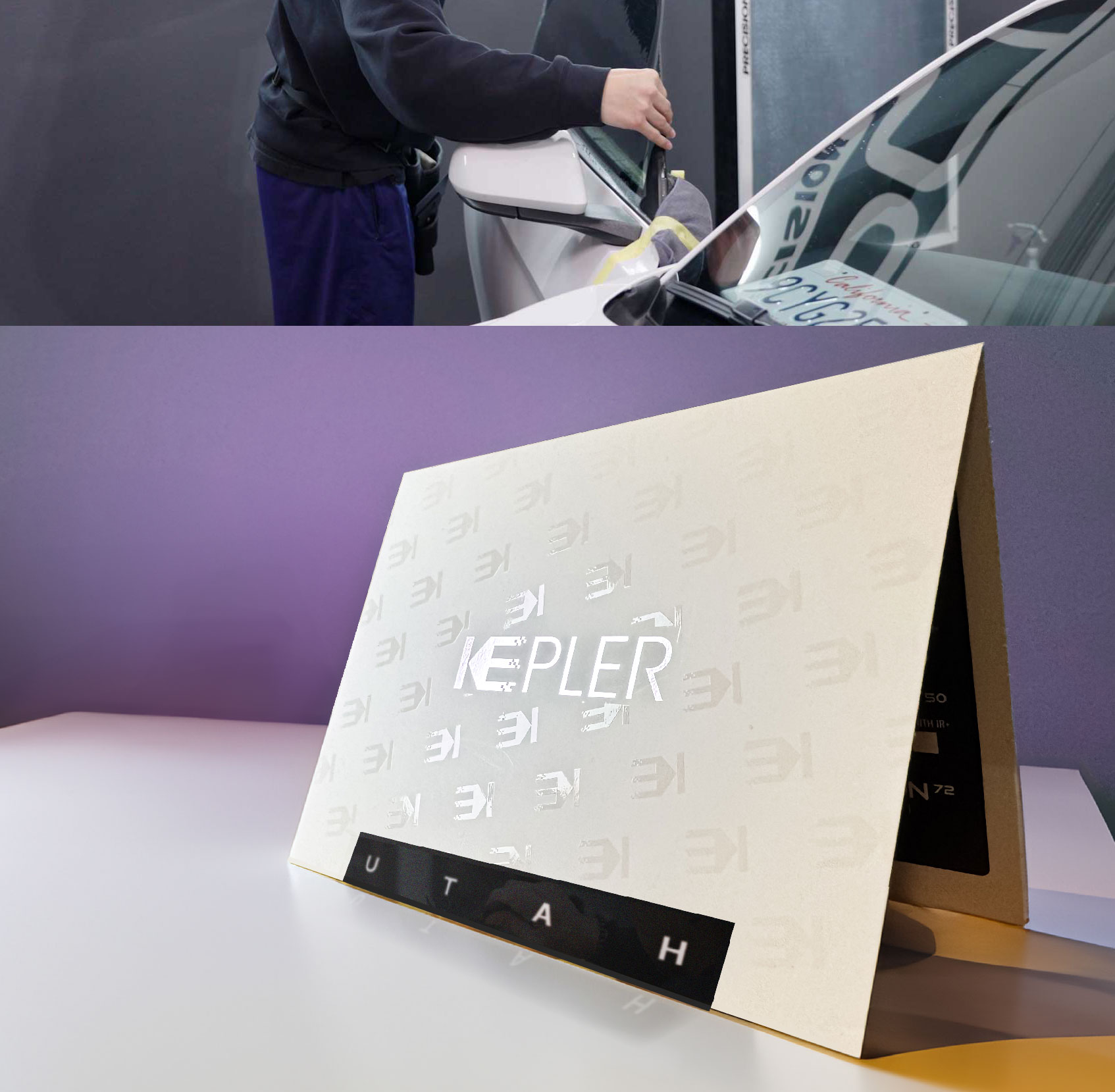 Kepler Home Window Tinting Warranty Card for Utah