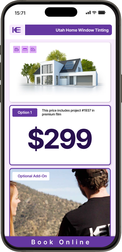 View Detailed Home Window Tinting Pricing in Utah