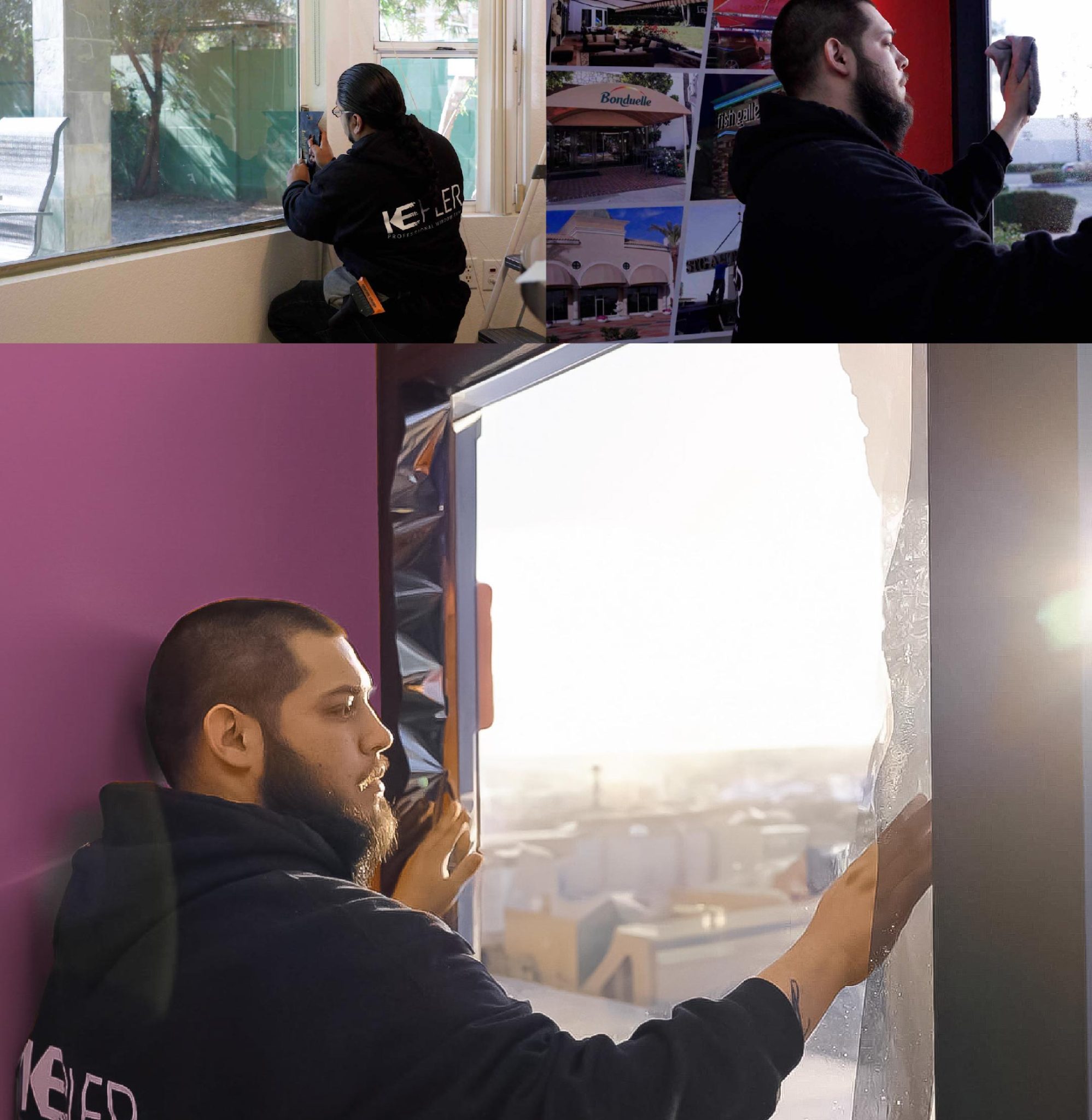 Kepler Specialist Performing Commercial Window Tinting in Illinois