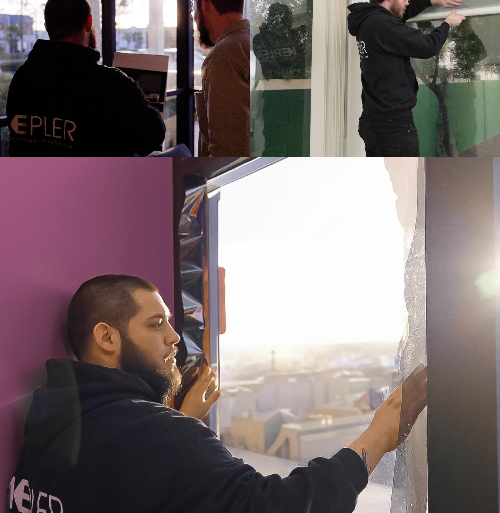 Kepler Specialist Performing Commercial Window Tinting in Michigan