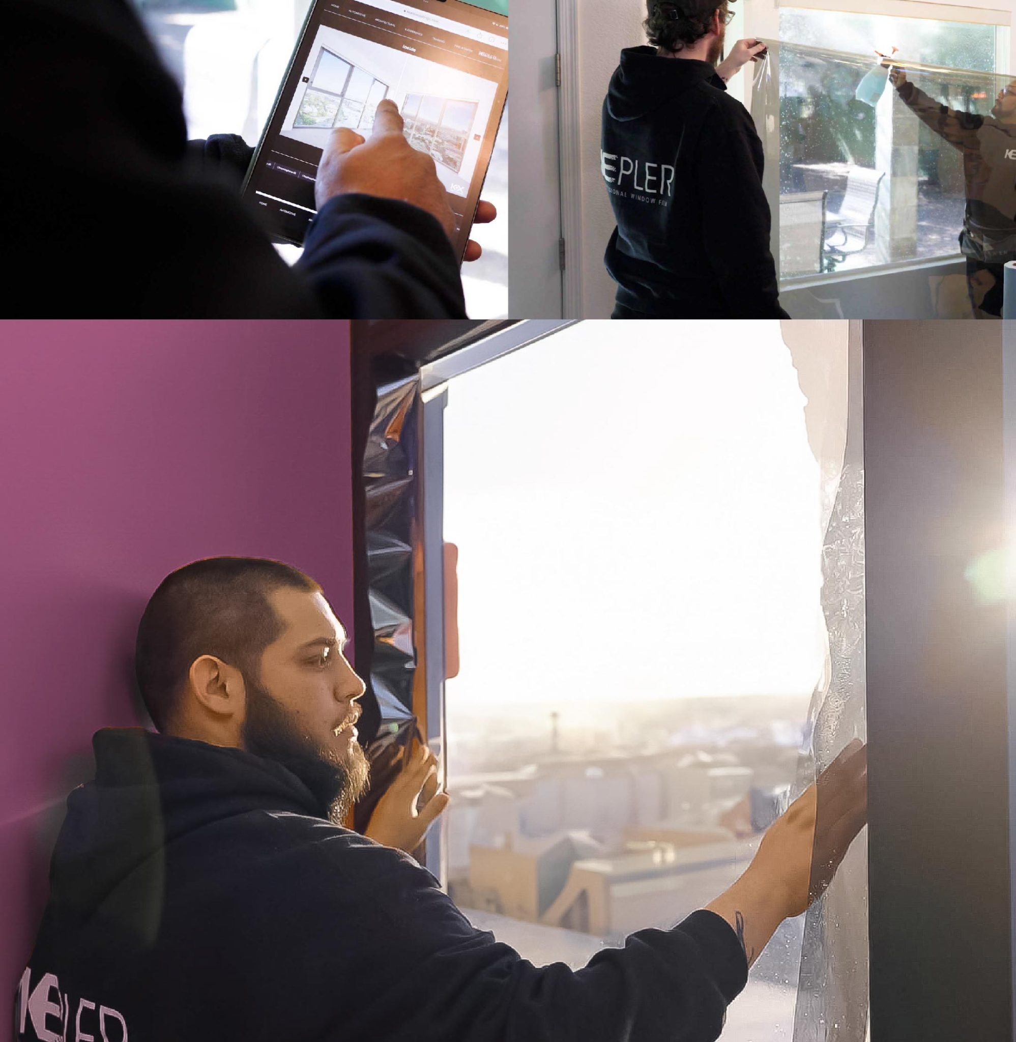 Kepler Specialist Performing Commercial Window Tinting in Oregon