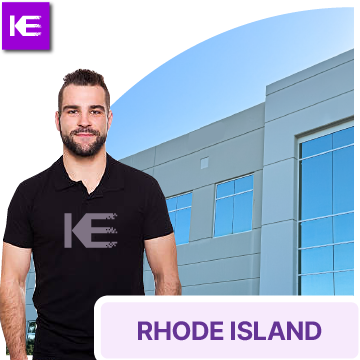 Professional Commercial Window Tinting Rhode Island Specialist Applying Film