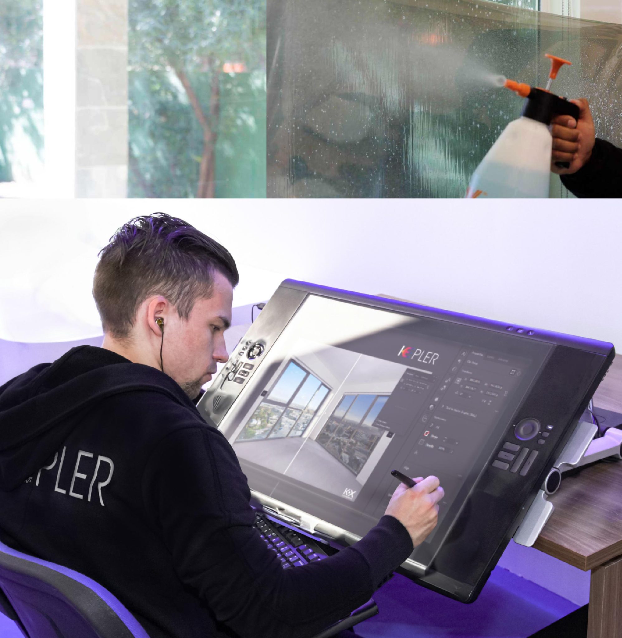 Professional Commercial Window Film Rhode Island Expert in Action