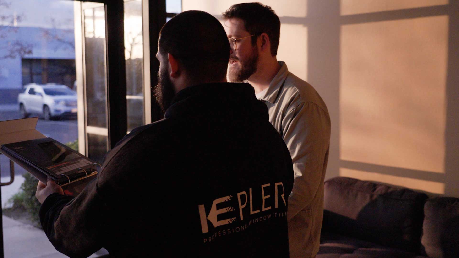 Kepler Dealer Cleaning Office Window Film in Rhode Island