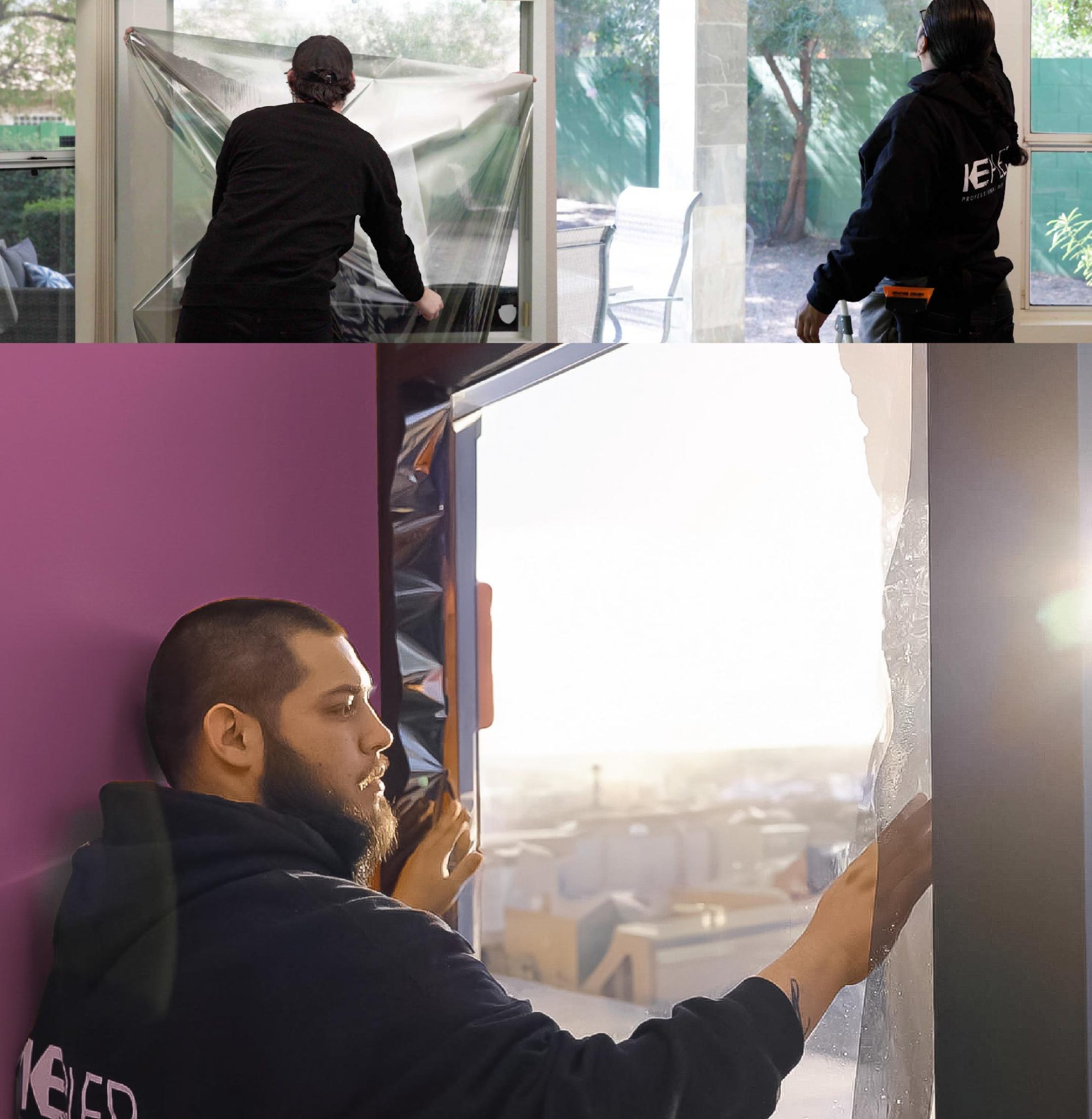 Kepler Specialist Performing Commercial Window Tinting in Wyoming