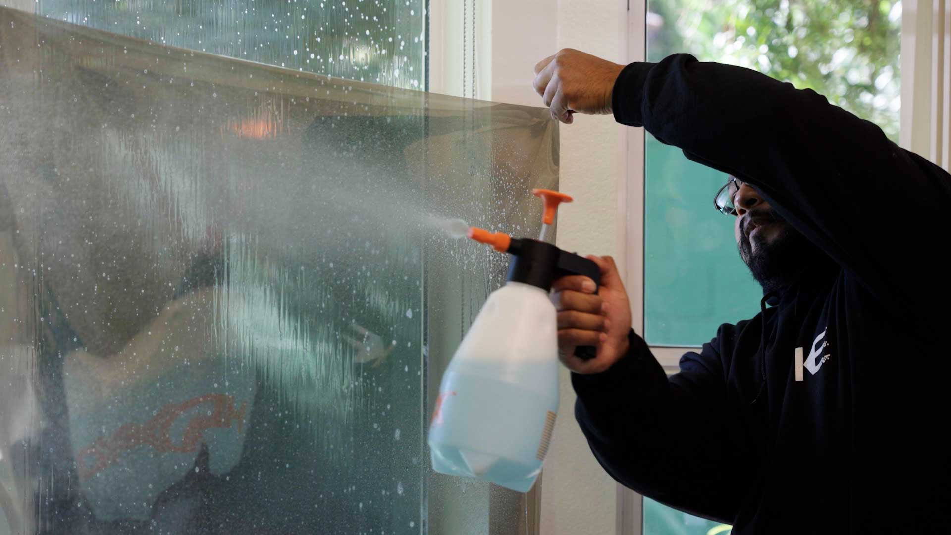 Expert House Window Tinting Preparation in Holtsville