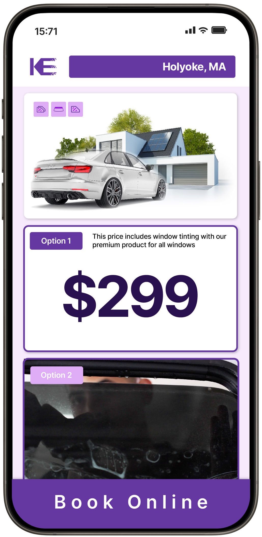 View Reasonable Tesla Window Tinting Costs in Westfield, Massachusetts