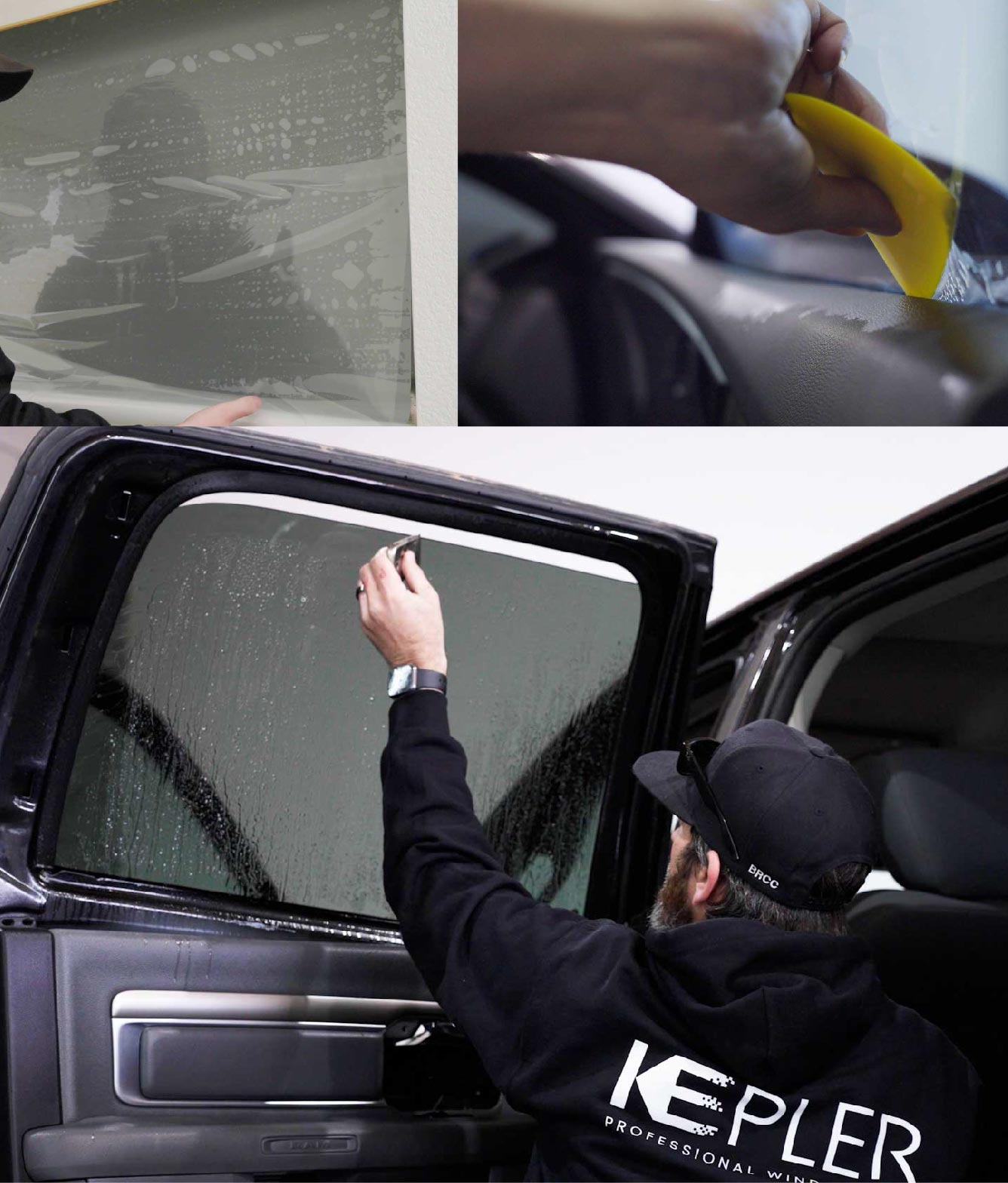 Kepler Window Tinting Specialists at Work in Springfield, Massachusetts