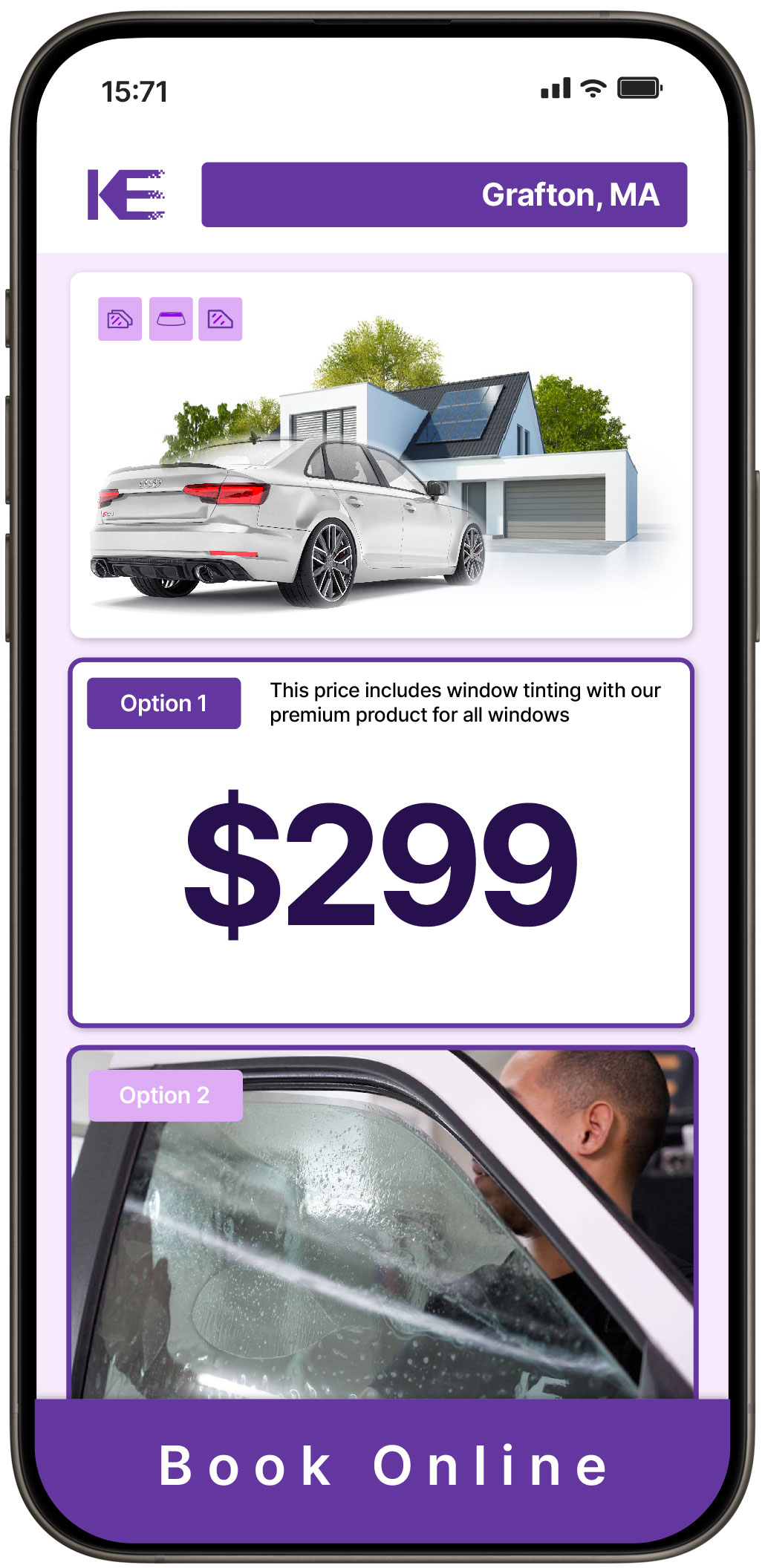 View Reasonable Tesla Window Tinting Costs in Beverly, Massachusetts