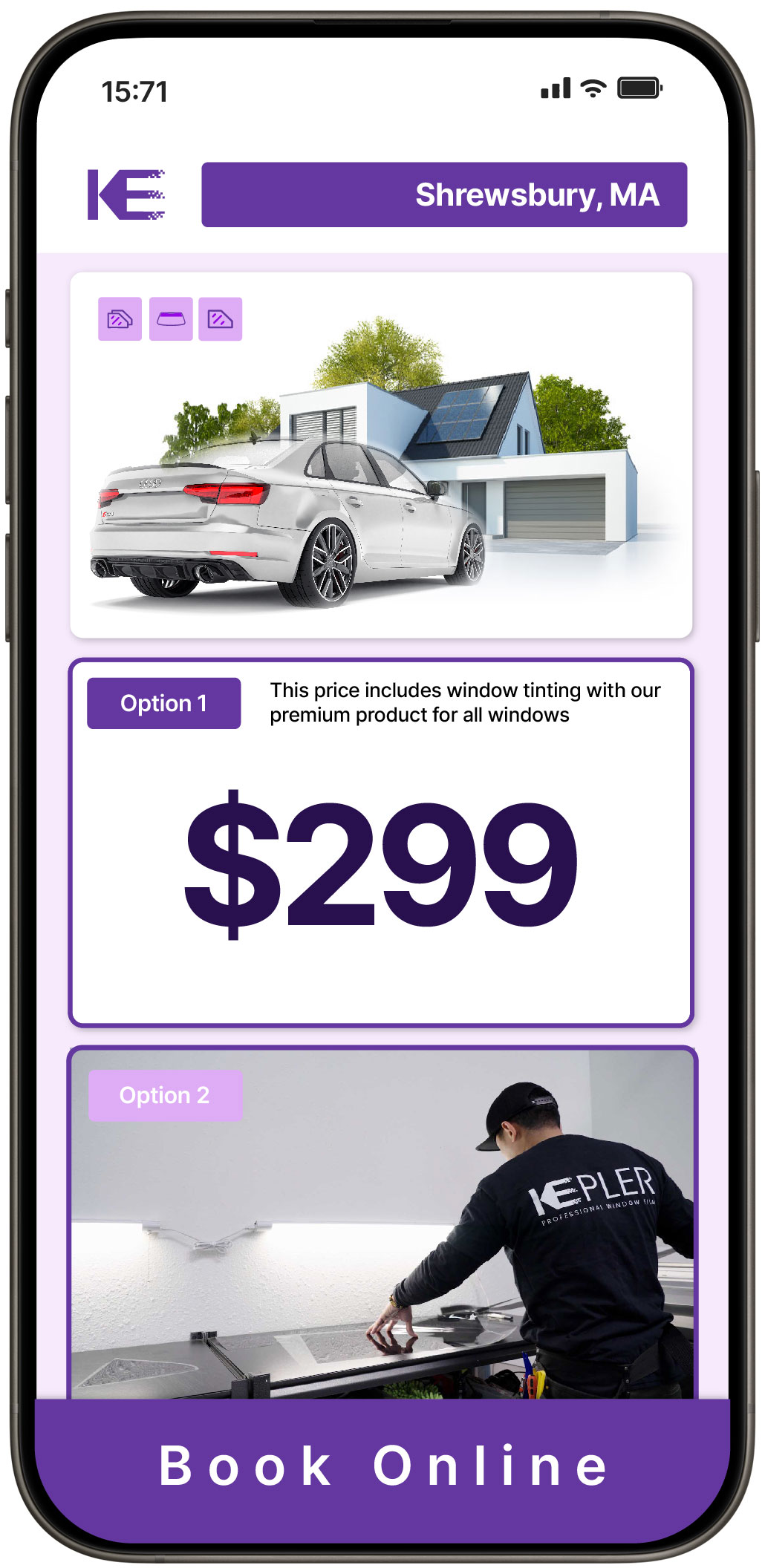 View Reasonable Tesla Window Tinting Rates in Dorchester, Massachusetts