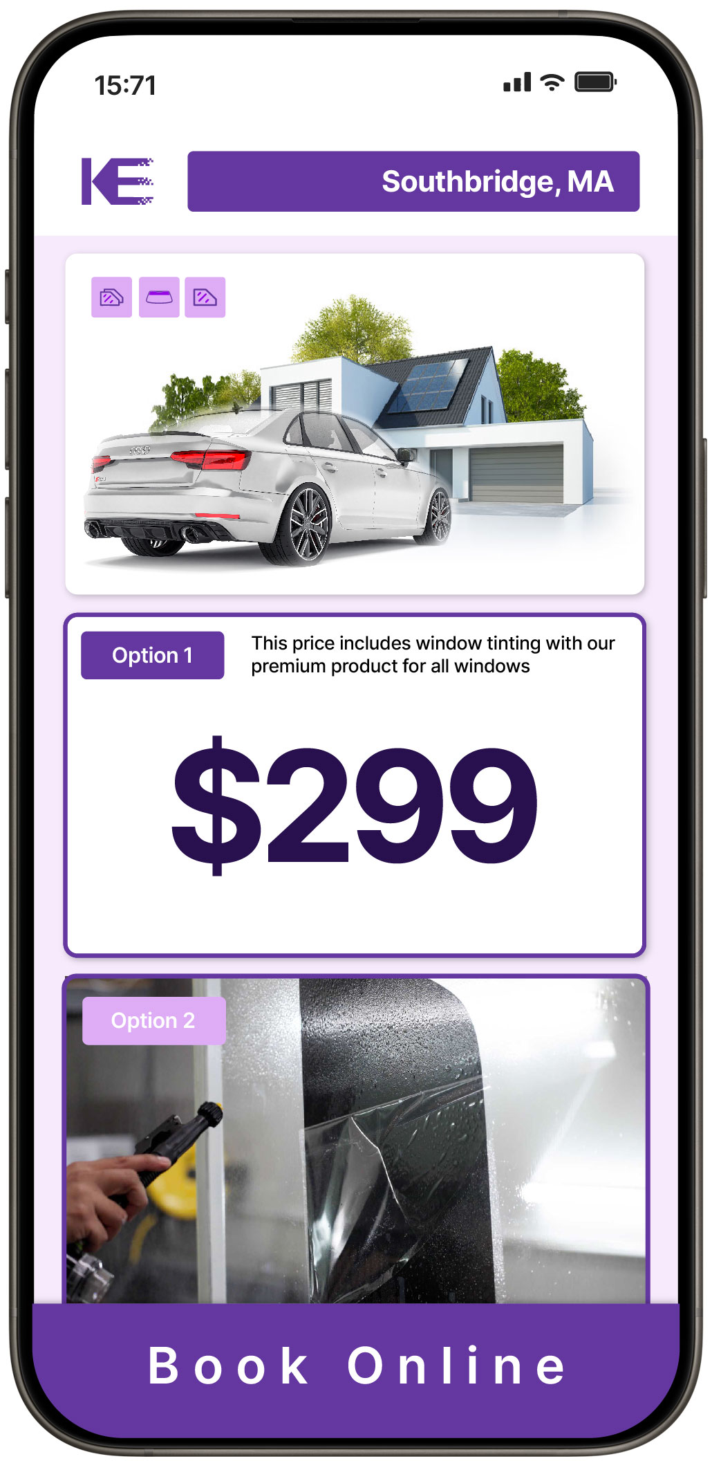 View Competitive Tesla Window Tinting Rates in Cambridge, Massachusetts