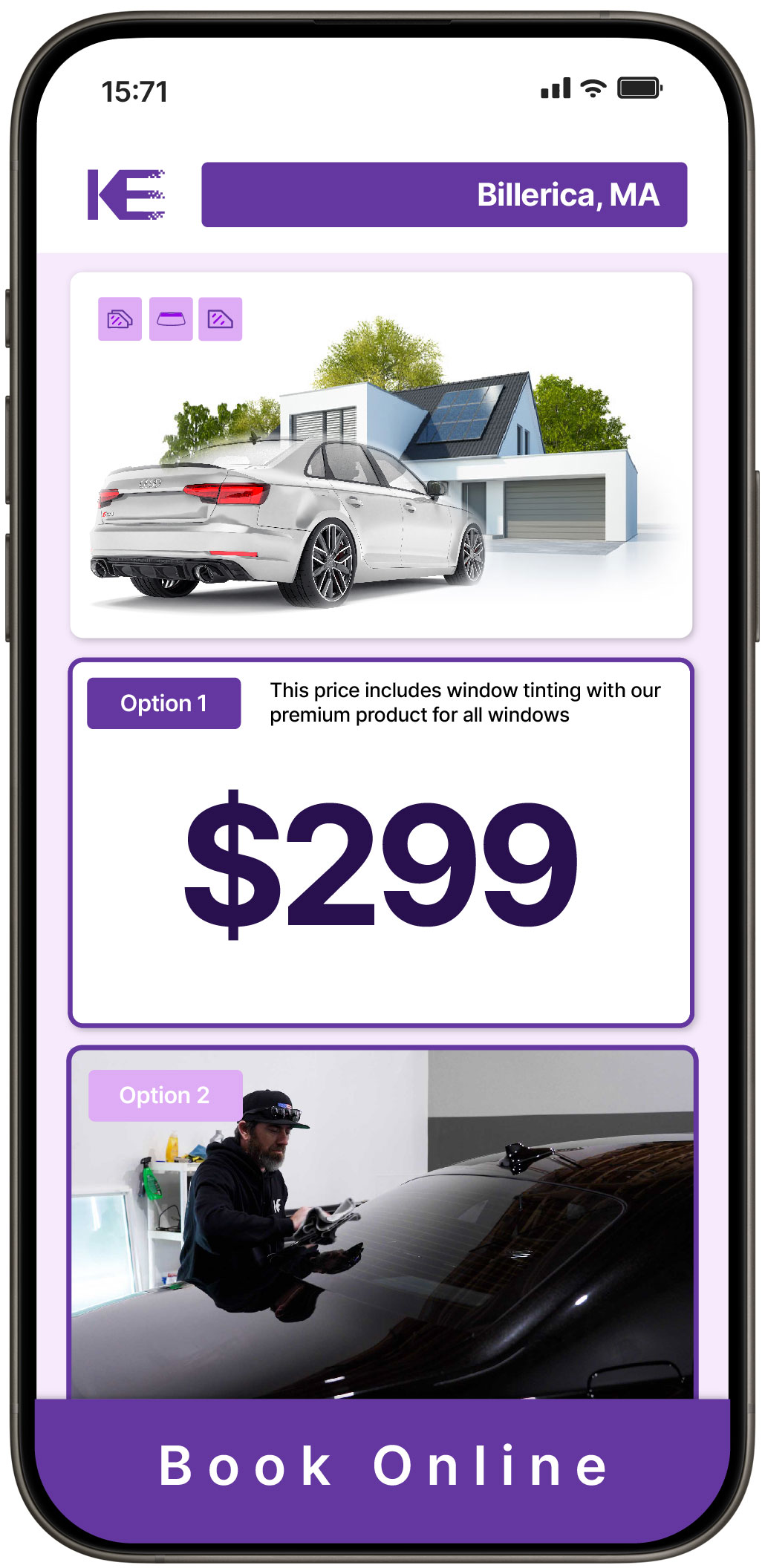 View Competitive Tesla Window Tinting Rates in Cataumet, Massachusetts