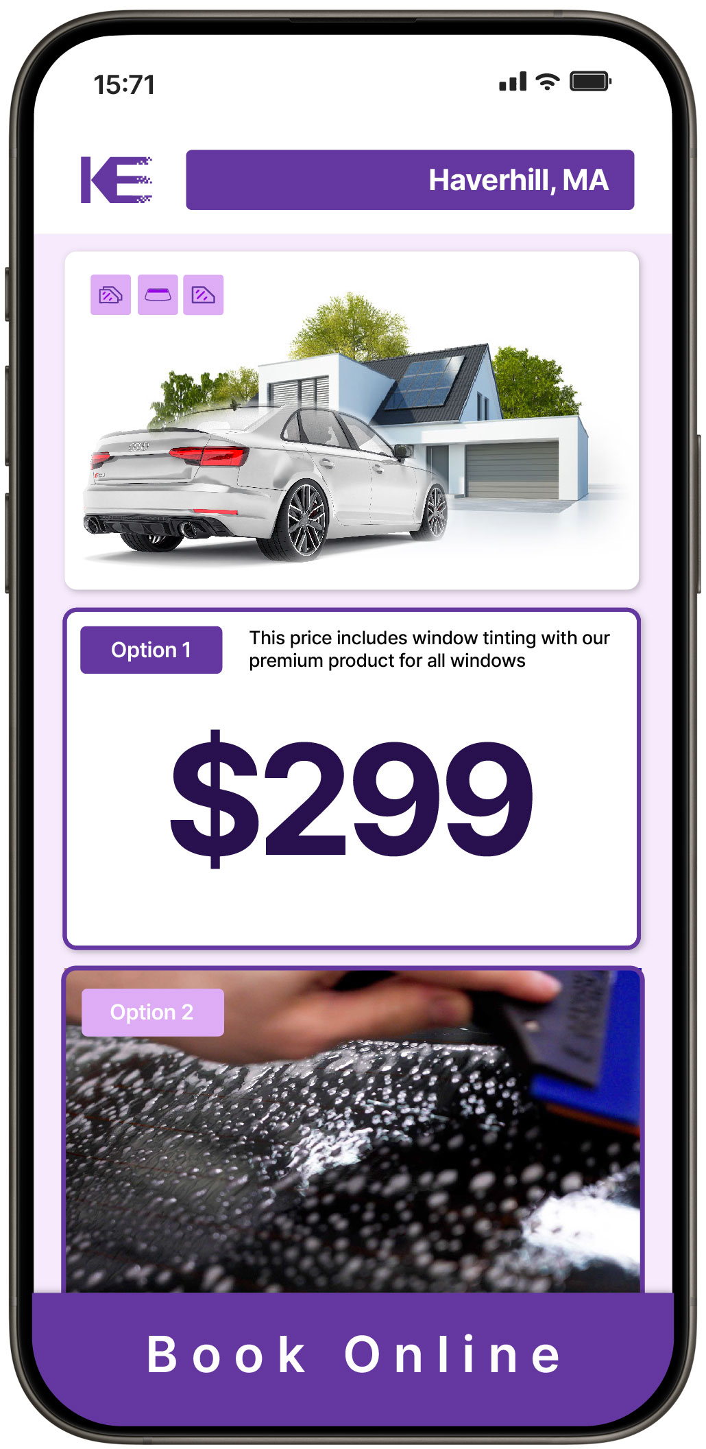 View Affordable Tesla Window Tinting Costs in Fairhaven, Massachusetts