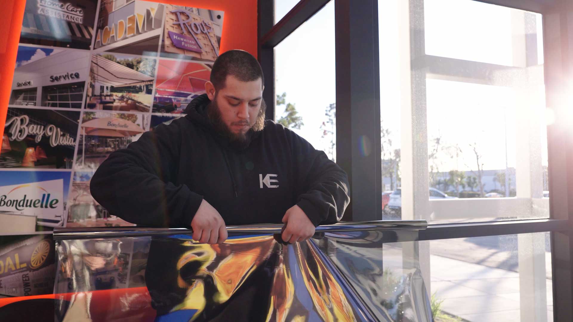 Professional House Glass Film Preparation in West Roxbury