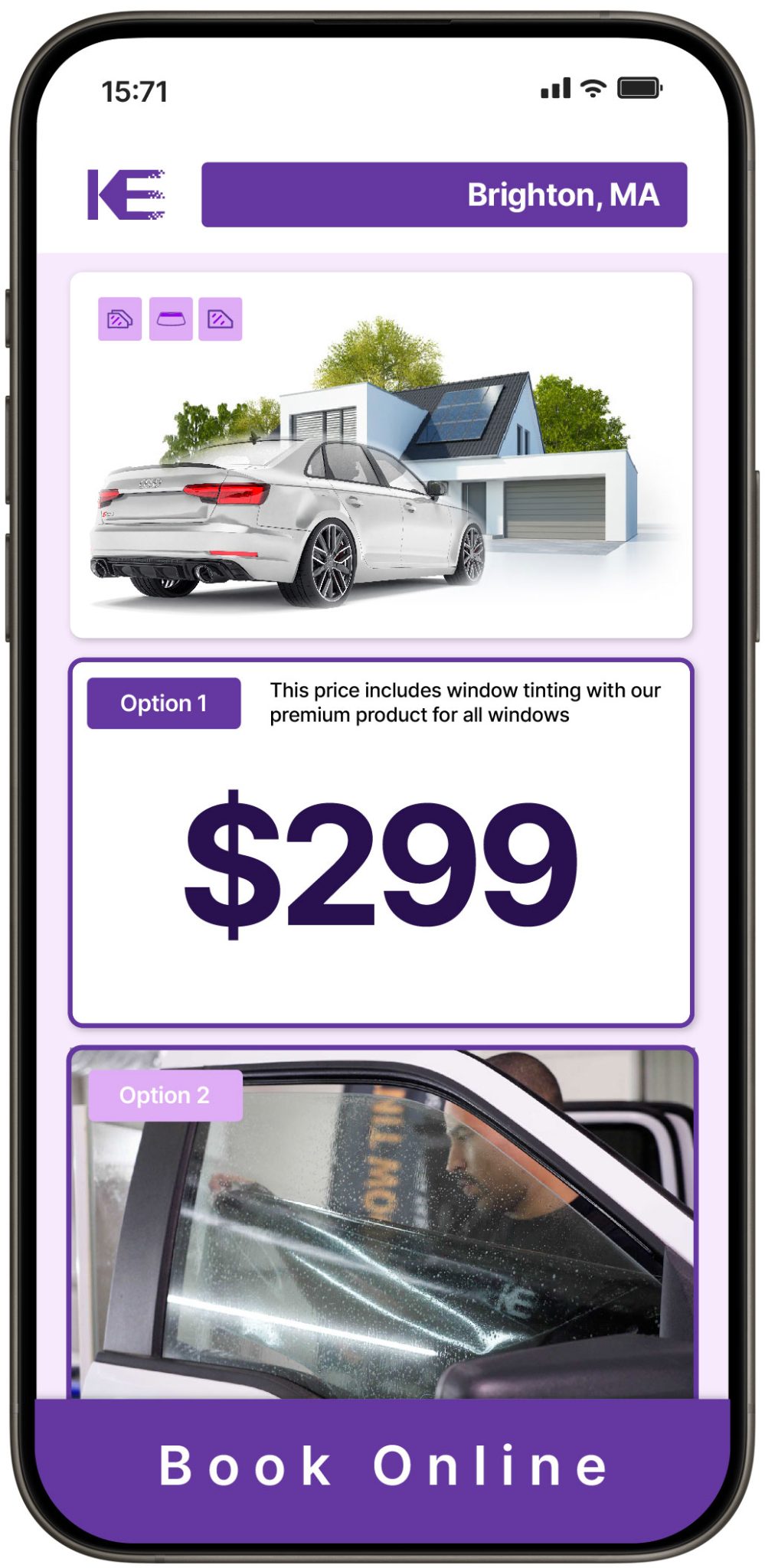 View Competitive Window Tinting Prices in Brighton, Massachusetts