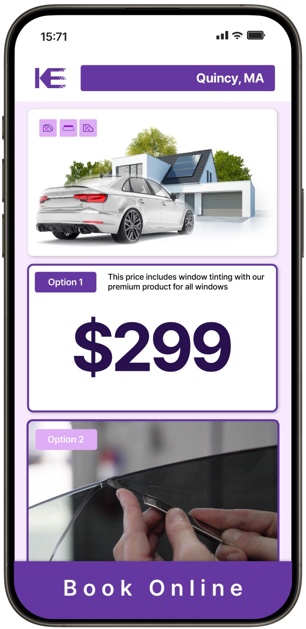View Competitive Window Tinting Prices in Quincy, Massachusetts