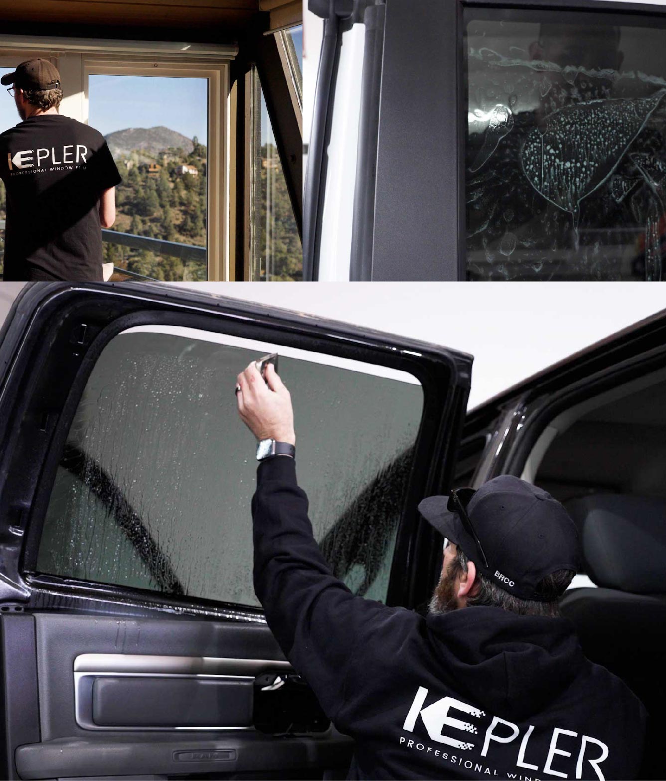 Kepler Window Tinting Specialists at Work in Lexington, Massachusetts