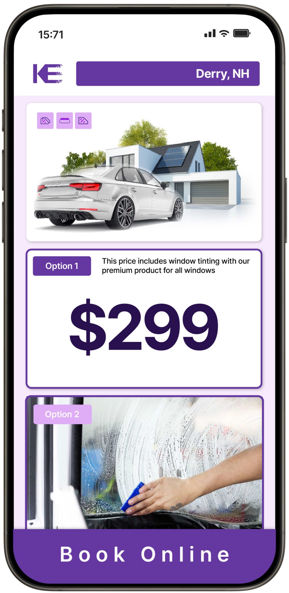 View Competitive Window Tinting Prices in Derry, New Hampshire