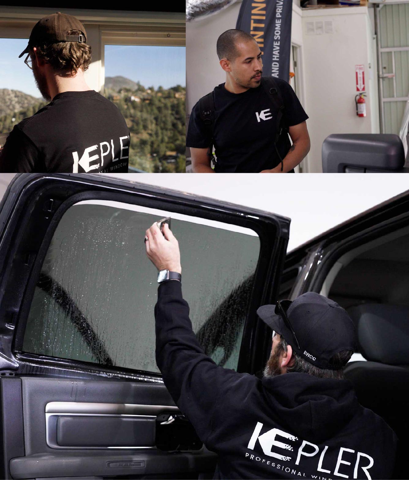 Kepler Window Tinting Specialists at Work in Portland, Maine