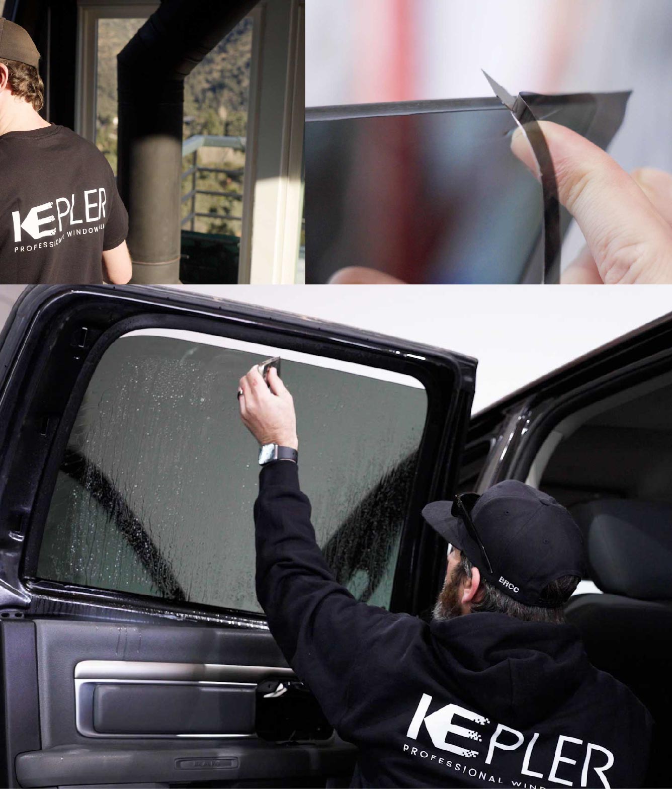 Kepler Window Tinting Specialists at Work in Burlington, Vermont