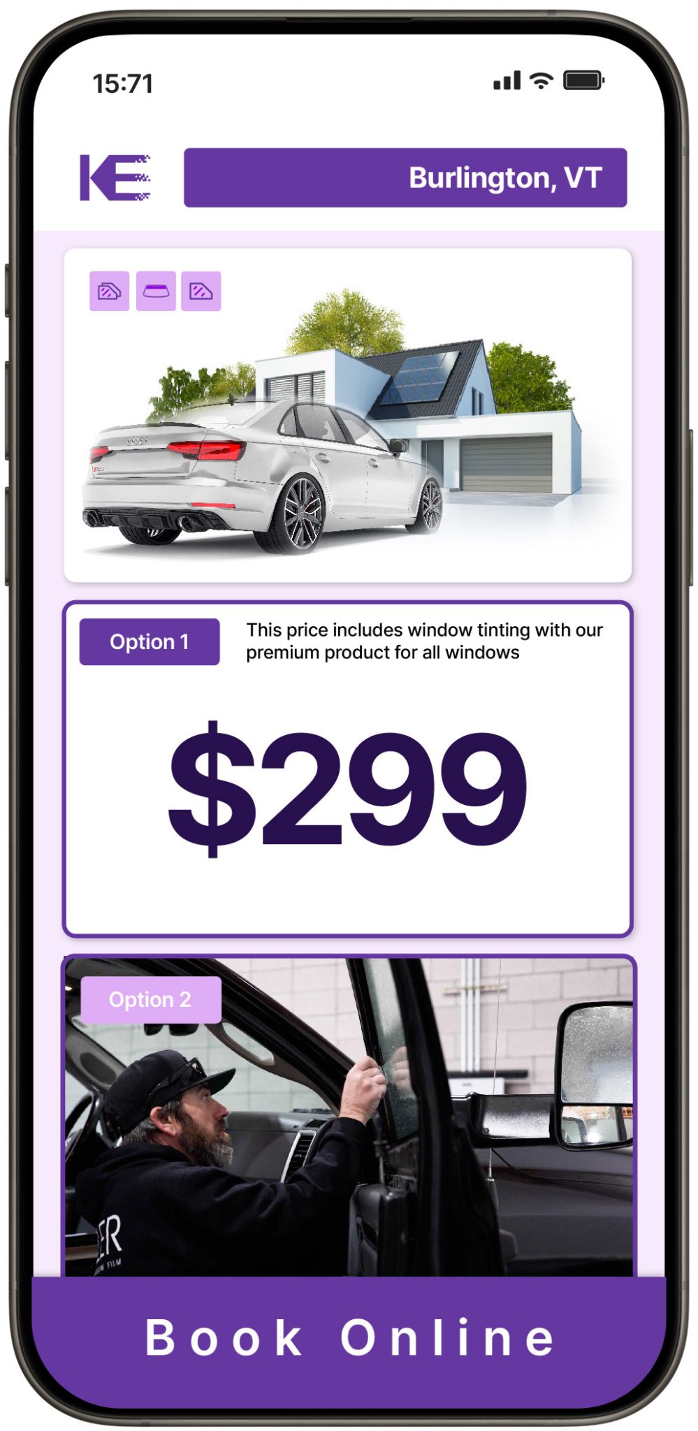 View Competitive Window Tinting Prices in Burlington, Vermont