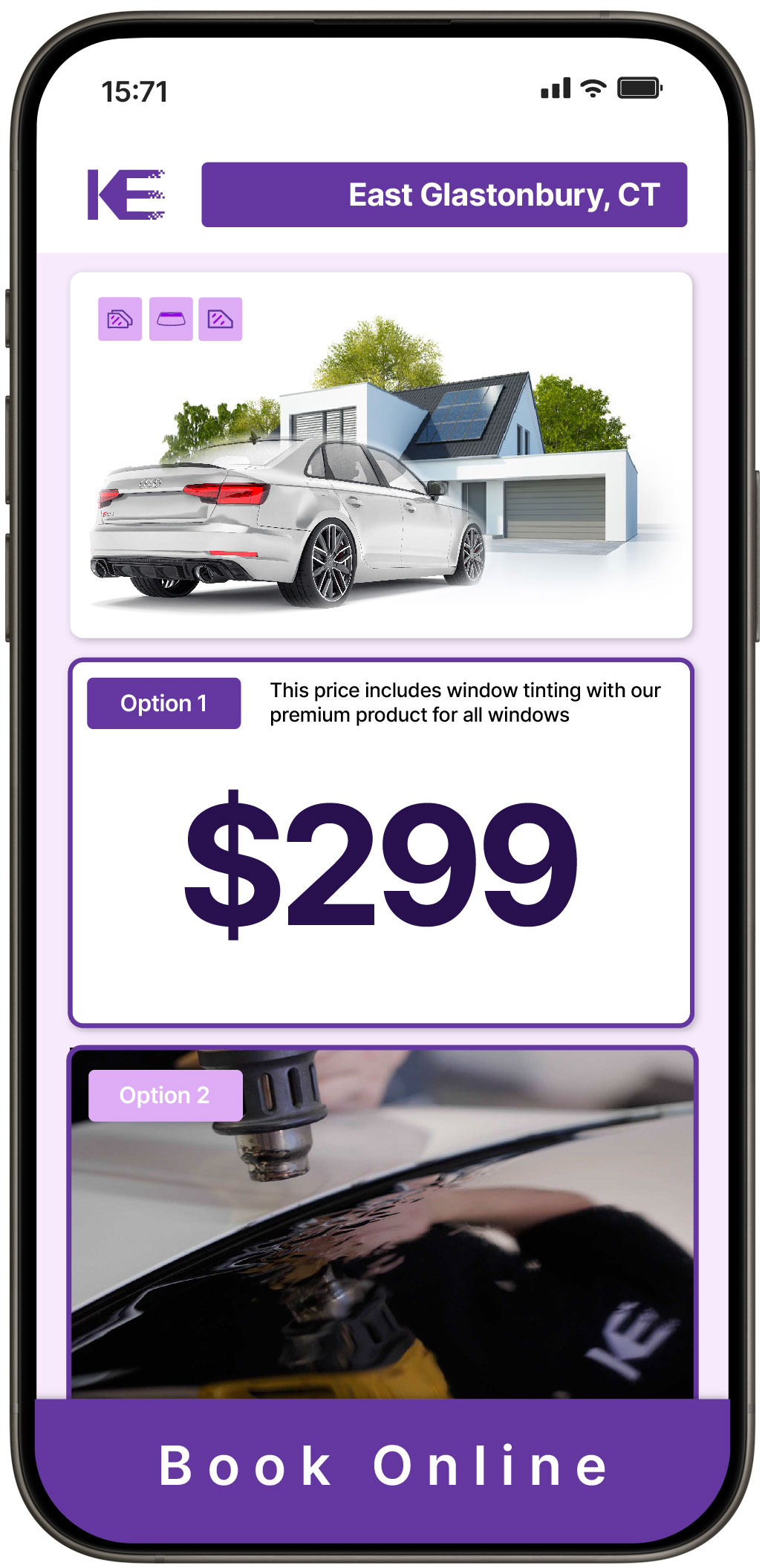 View Reasonable Tesla Window Tinting Rates in Berlin, Connecticut
