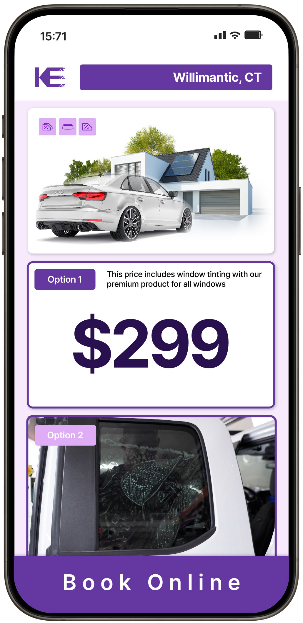 View Affordable Tesla Window Tinting Costs in Darien, Connecticut