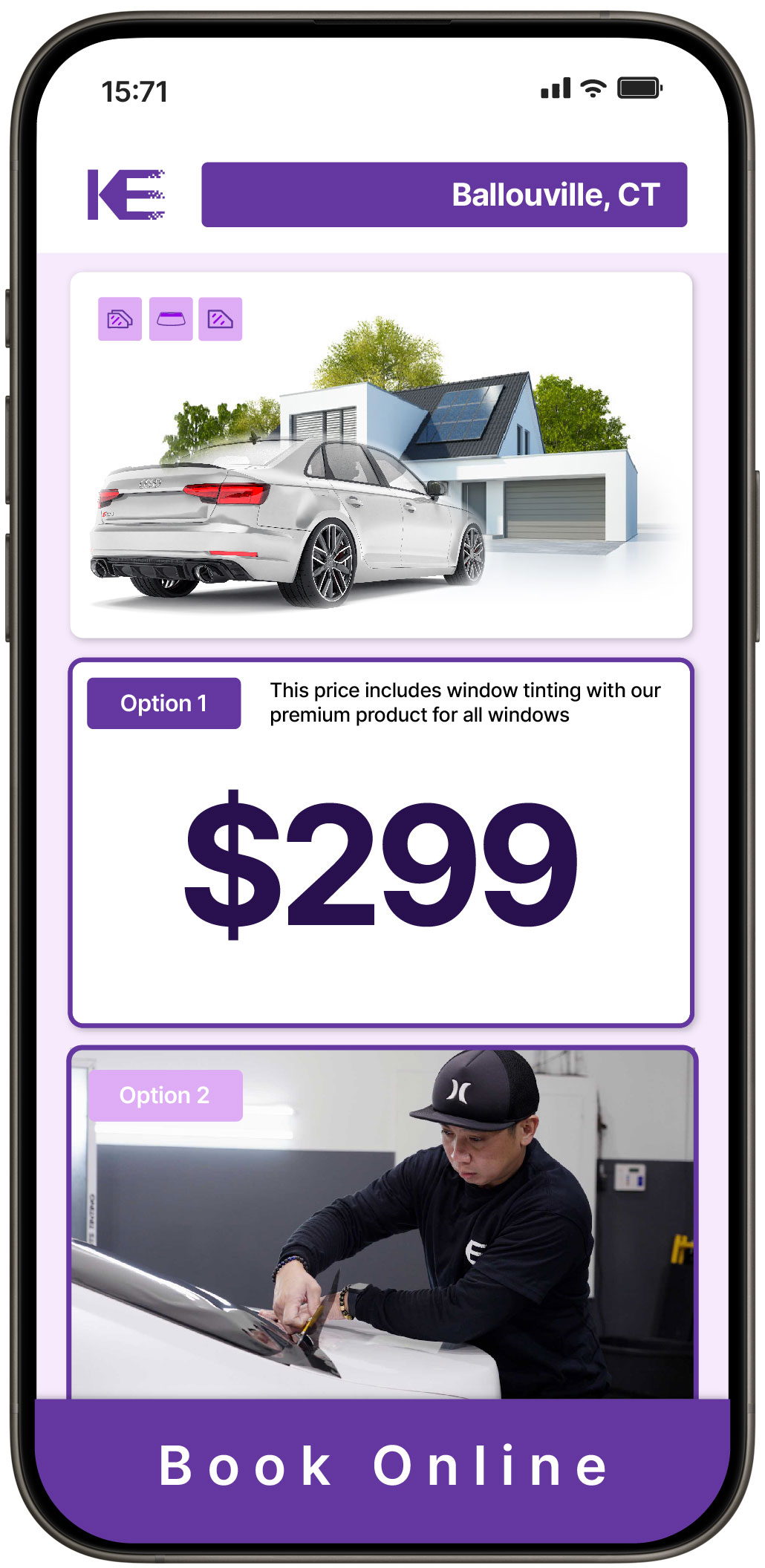 View Affordable Tesla Window Tinting Costs in Norwalk, Connecticut