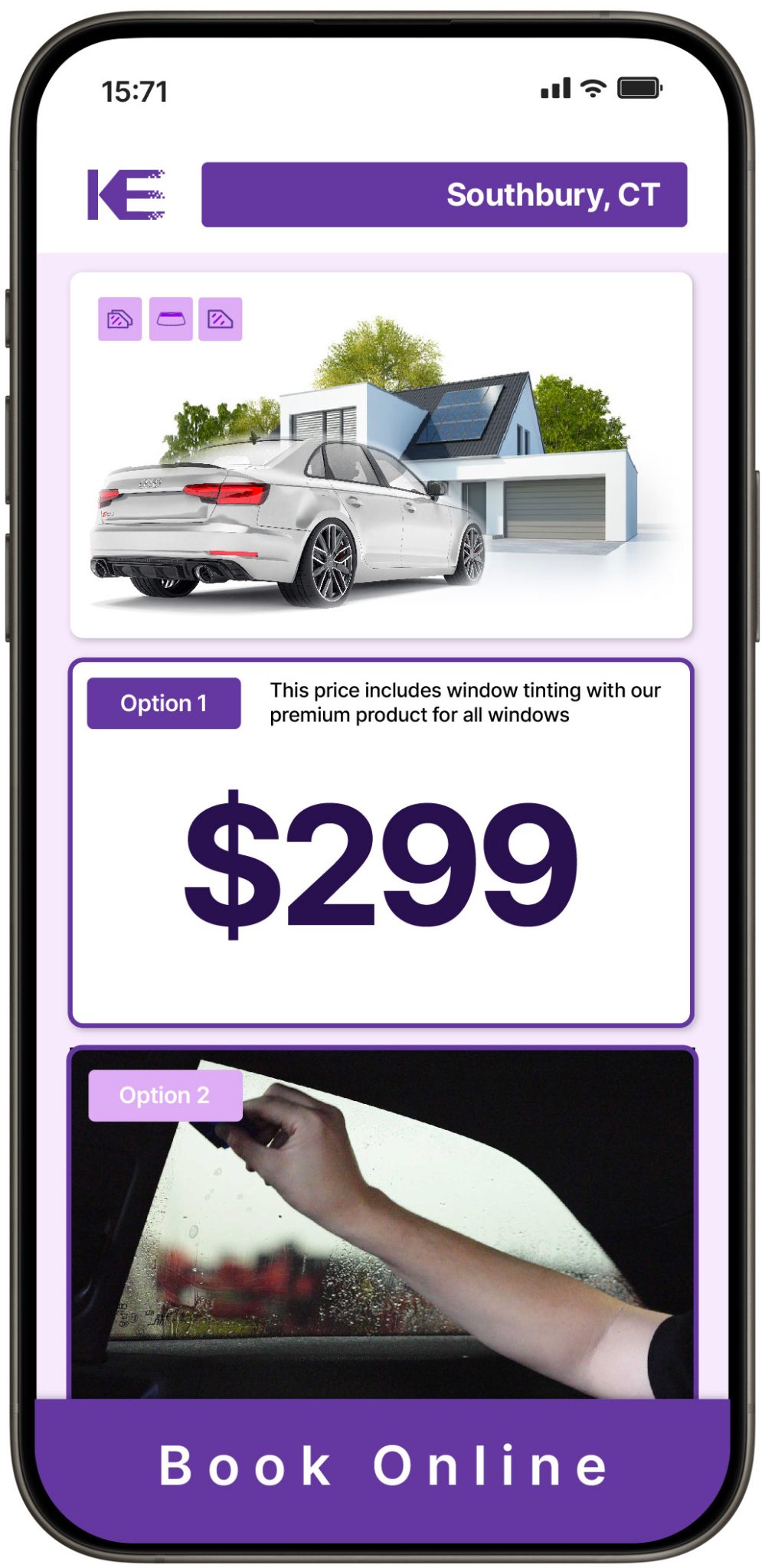 View Competitive Window Tinting Prices in Southbury, Connecticut